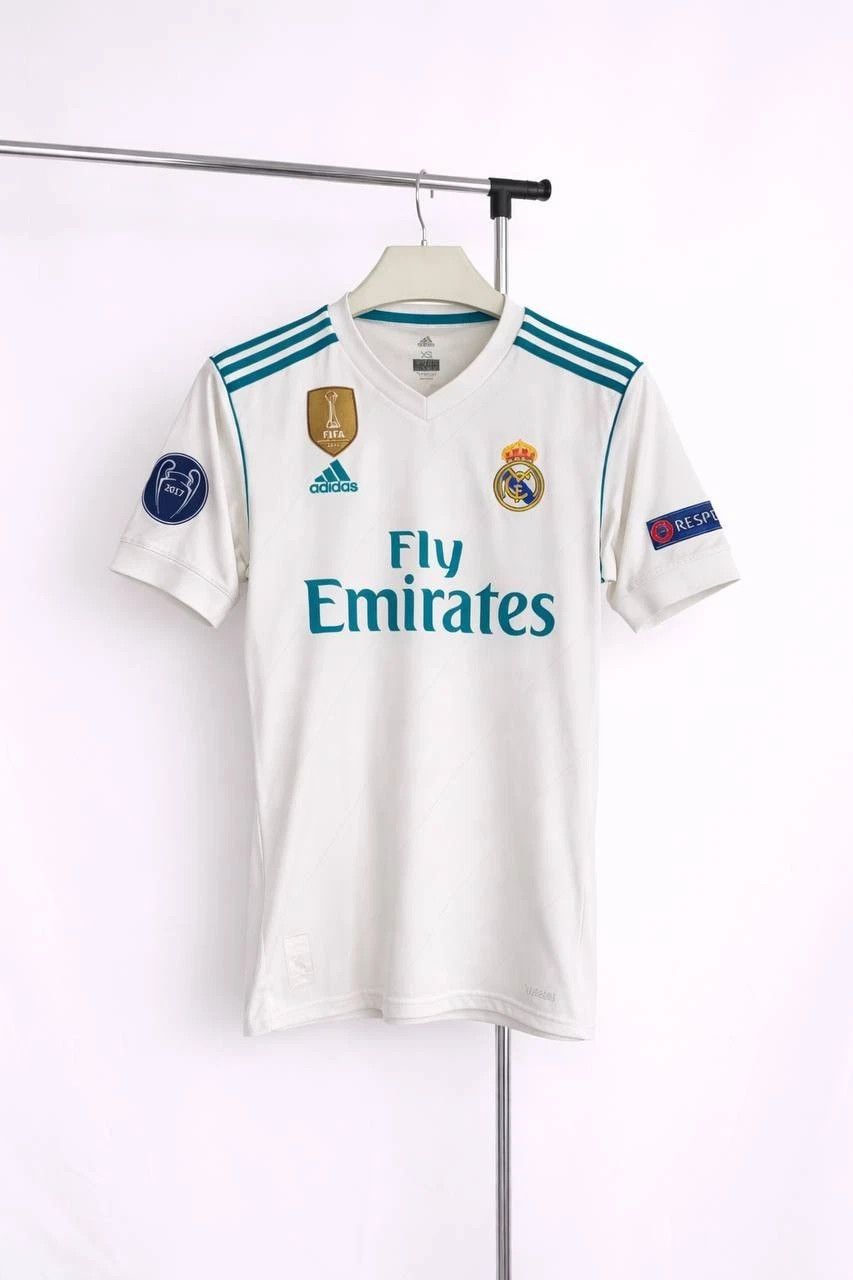 Adidas Real Madrid Home Jersey Final Champions League 2017-2018 Size US XS / EU 42 / 0 - 1 Thumbnail