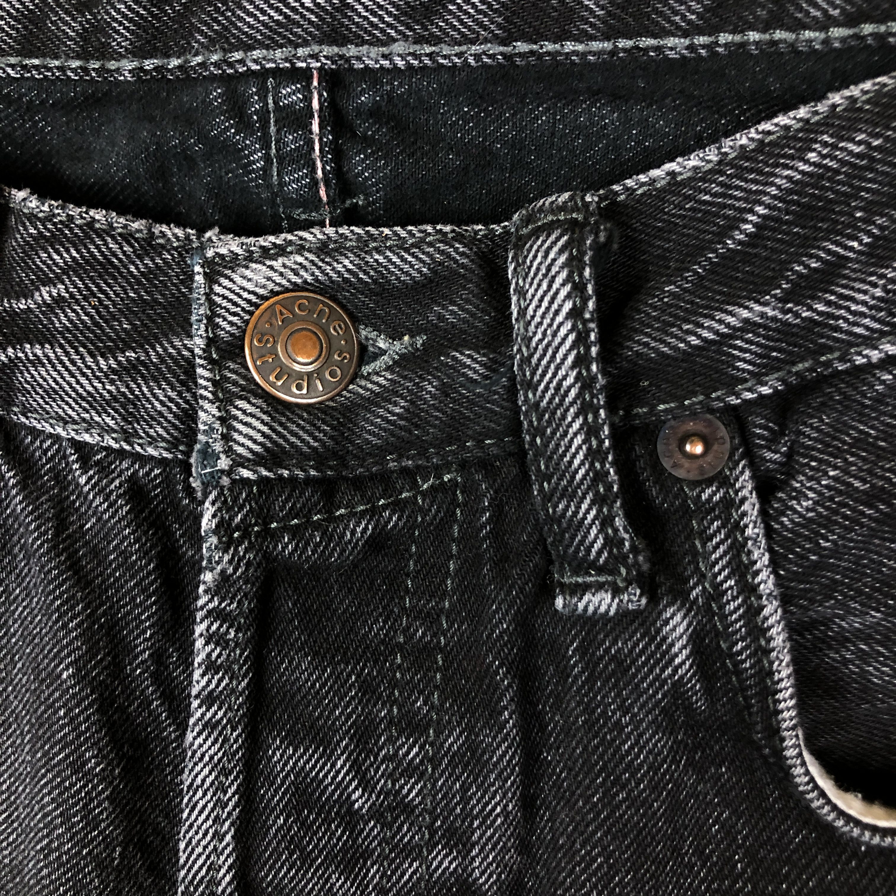 Acne Studios Acne Studios 1996 Vintage Black Jeans Size US 30 / EU 46 - 3 Thumbnail