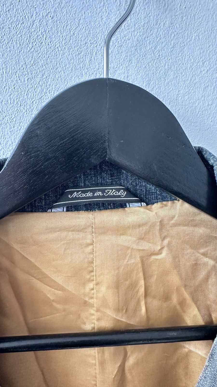 Baldinini Baldinini Italy Distressed Leather Denim Jacket 44 Archive Size M / US 6-8 / IT 42-44 - 8 Thumbnail