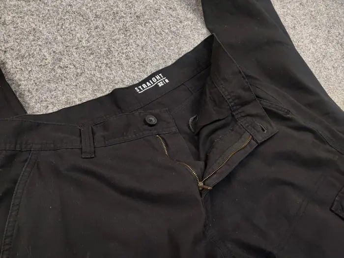 Other Vintage Japanese Black Pocket Casual Cargo Pants Y2K Style Size US 36 / EU 52 - 15 Thumbnail