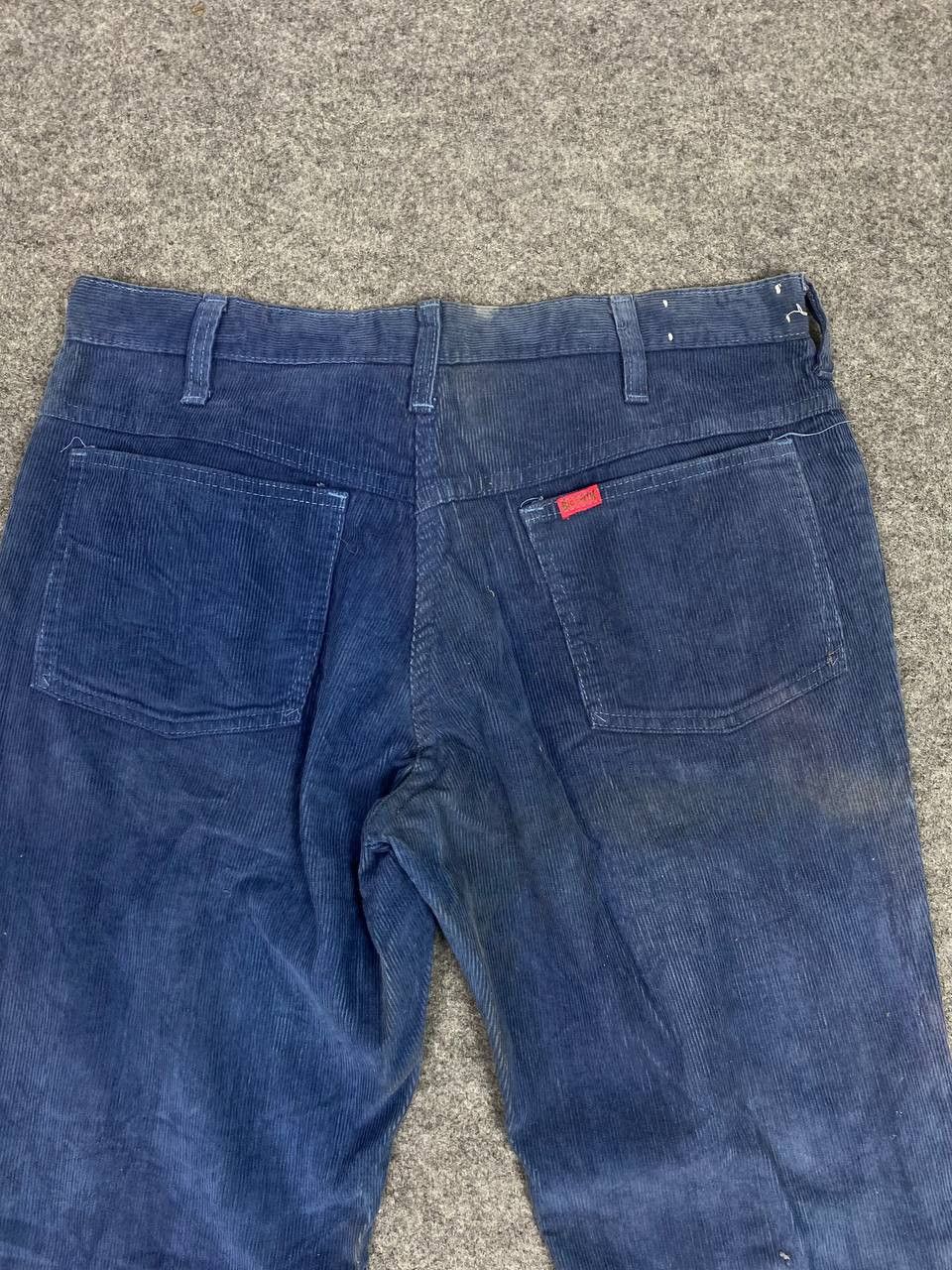 Vintage vintage 70s bigsmith corduroy bootcut flare denim Size US 34 / EU 50 - 3 Thumbnail