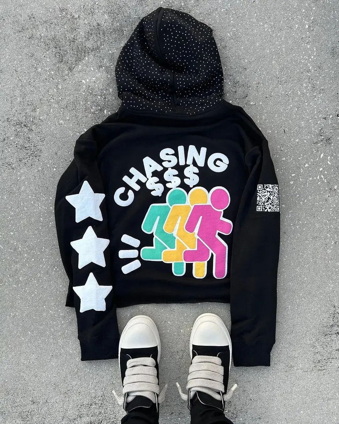 Japanese Brand Chassing Dollar Hoodie Size US XL / EU 56 / 4 - 2 Thumbnail