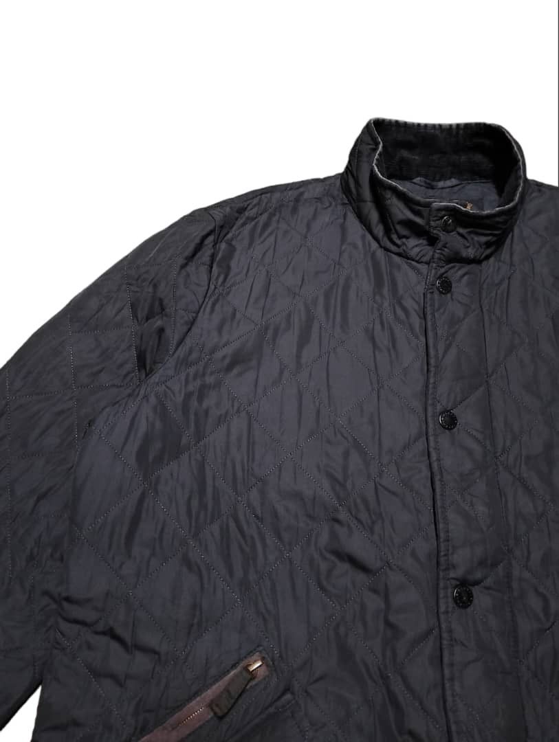Barbour × Japanese Brand Barbour Quilted Zipper Button Jacket Sunfaded Size US M / EU 48-50 / 2 - 4 Thumbnail