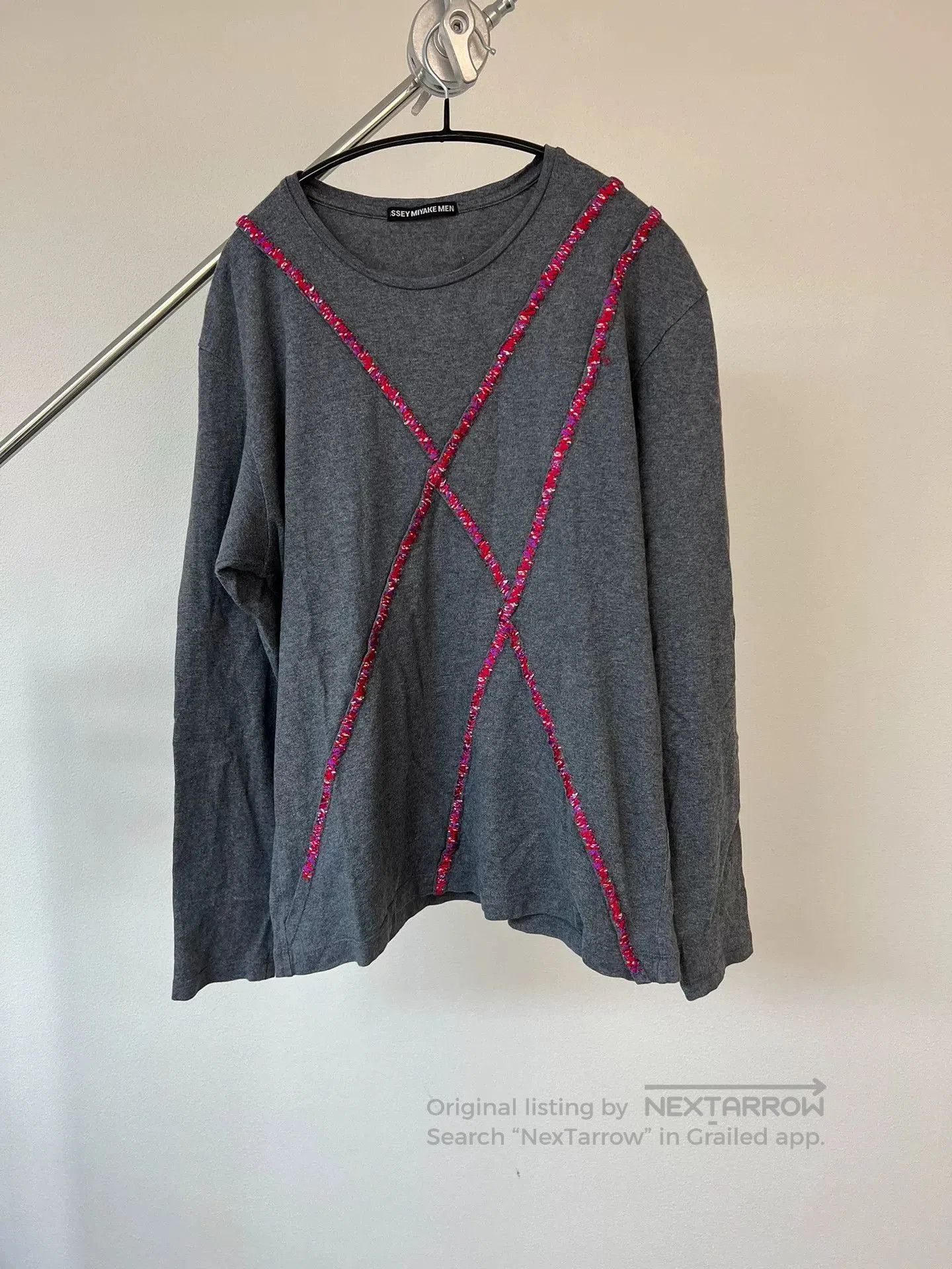 Issey Miyake Issey Miyake Man Embroidered Long T-Shirt. Size US L / EU 52-54 / 3 - 1 Thumbnail
