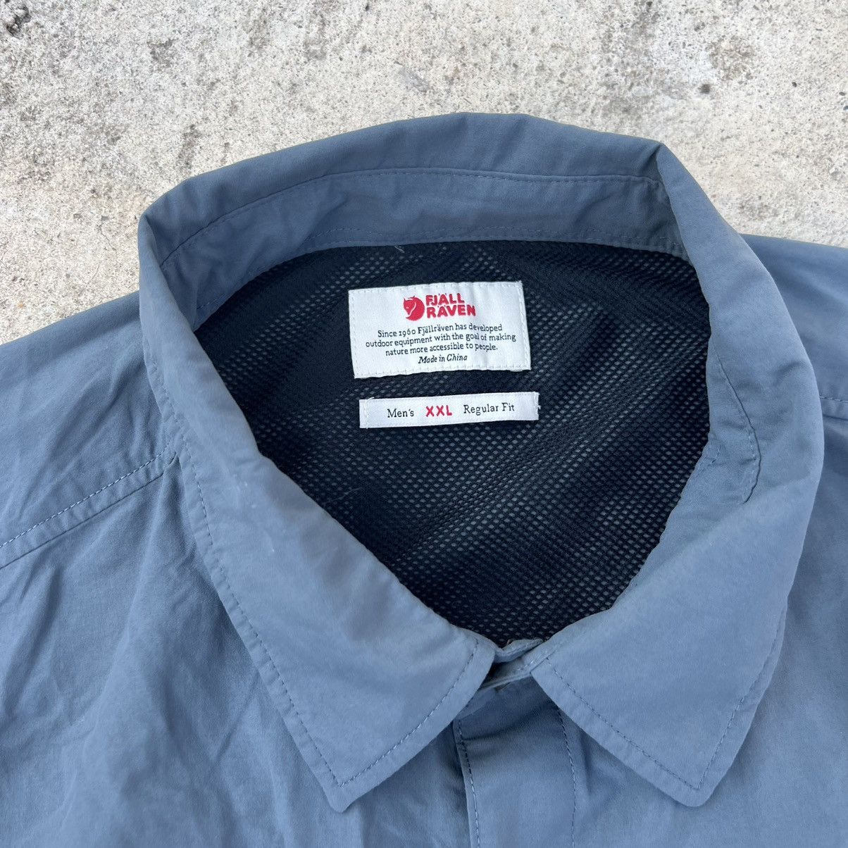Fjallraven Fjallraven Jay Grey Longsleeve Trekking Hiking Shirt XL Size US XL / EU 56 / 4 - 3 Thumbnail