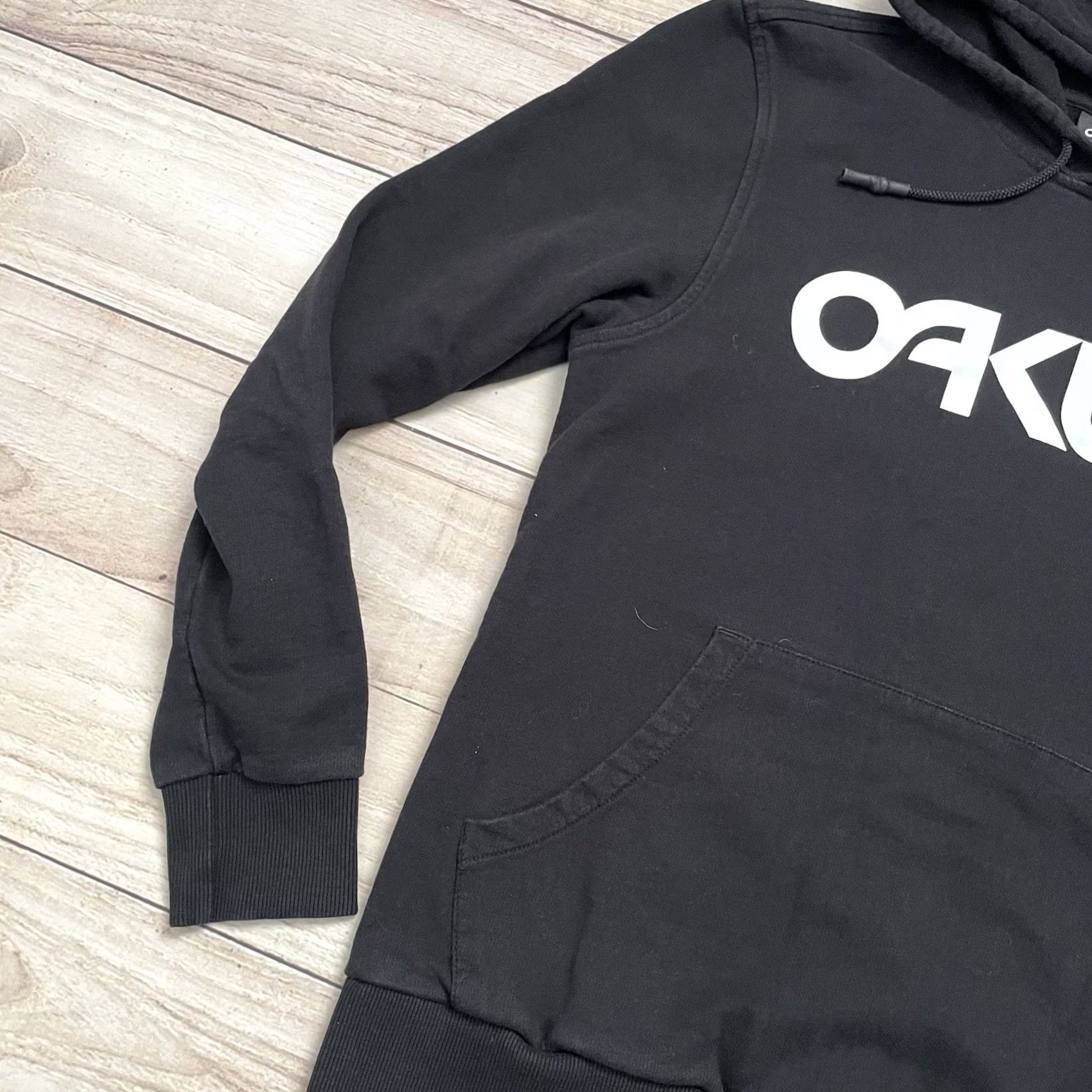Oakley Oakley Pullover Hoodie Shirt Men Medium Black Logo Outdoor Sweatshirt Crew Neck Sweat Fleece Cotton Gorp Size US M / EU 48-50 / 2 - 3 Thumbnail