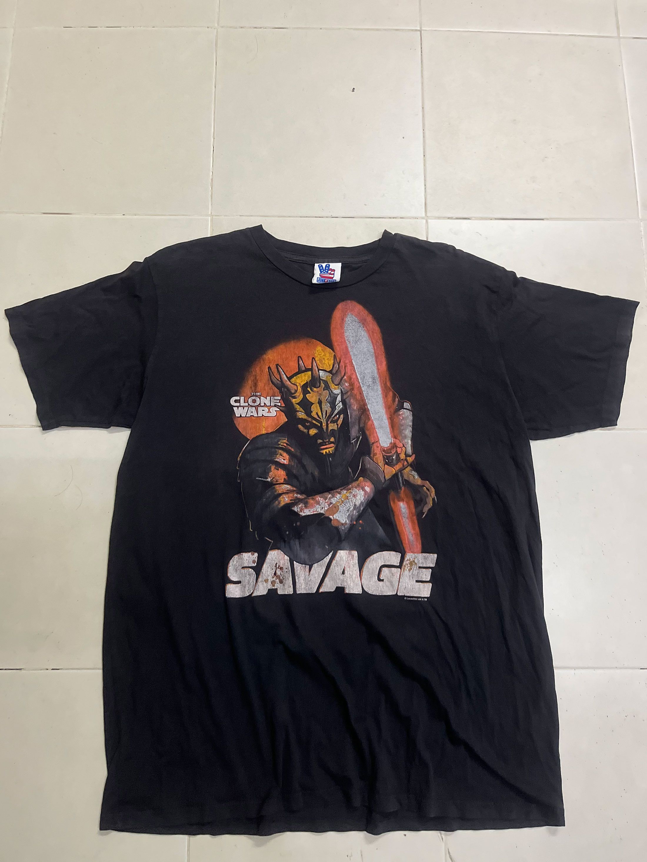 Sci-Fi Fantasy Vintage Star Wars Clone Wars Lucasfilm Animation Animated Size US XL / EU 56 / 4 - 1 Thumbnail