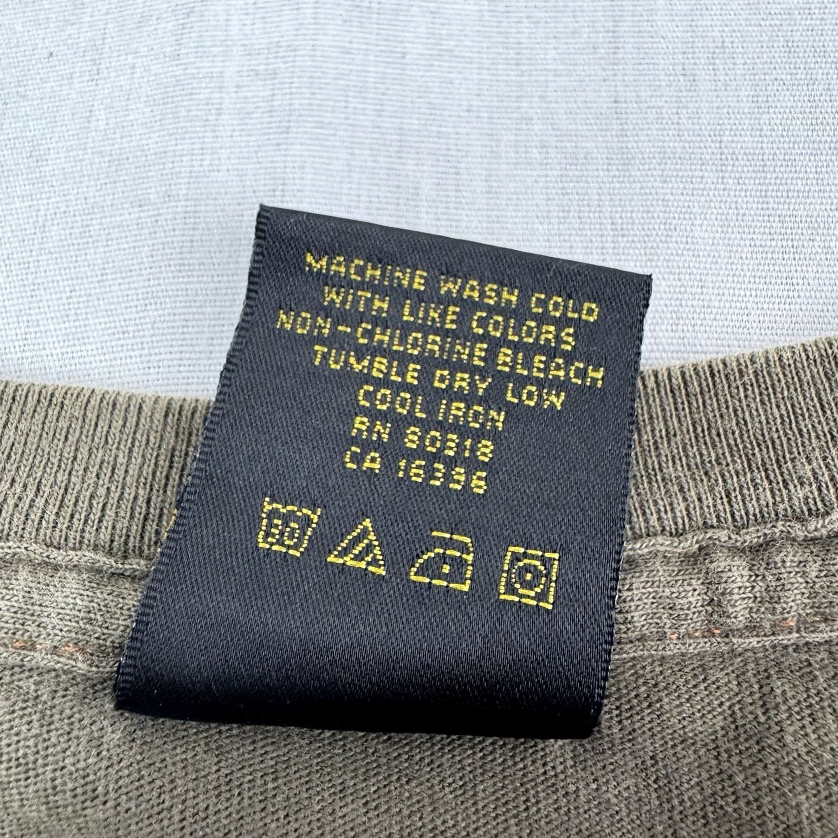 Lucky Brand VINTAGE Lucky Brand T Shirt Adult L Brown Cotton Crew Neck Short Sleeve 90s Y2K Hipster USA Mens Size US L / EU 52-54 / 3 - 5 Thumbnail