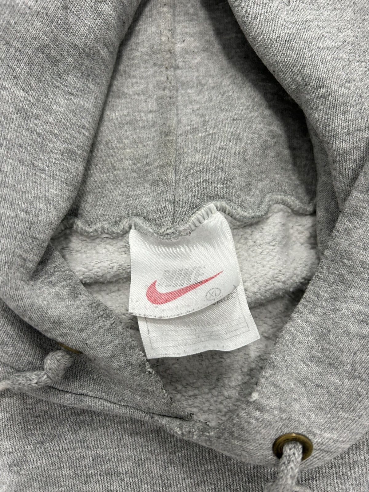 Nike Vintage Nike center swoosh hoodie navy Size US XL / EU 56 / 4 - 3 Thumbnail