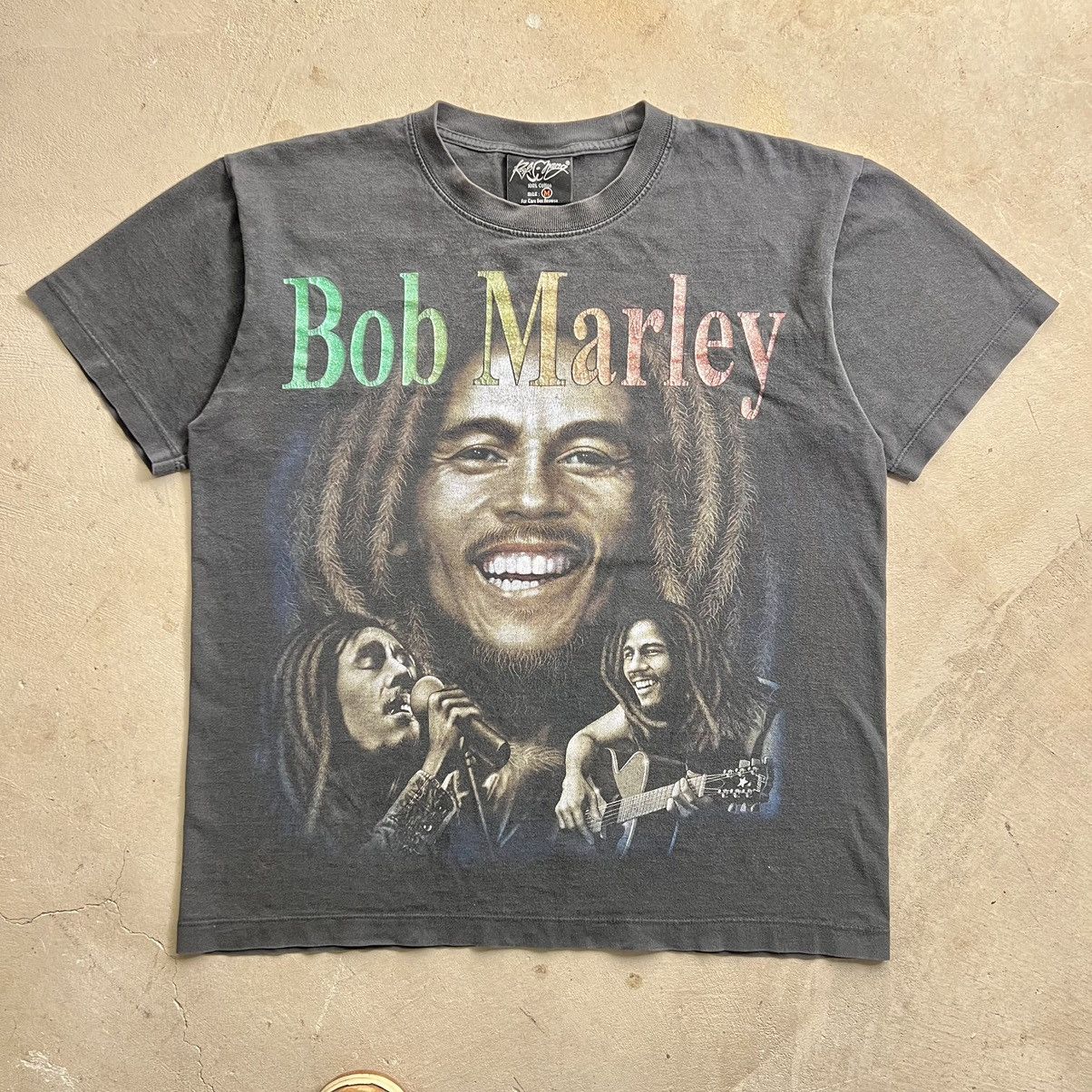 Vintage 90s Bob Marley Rap Band Tee