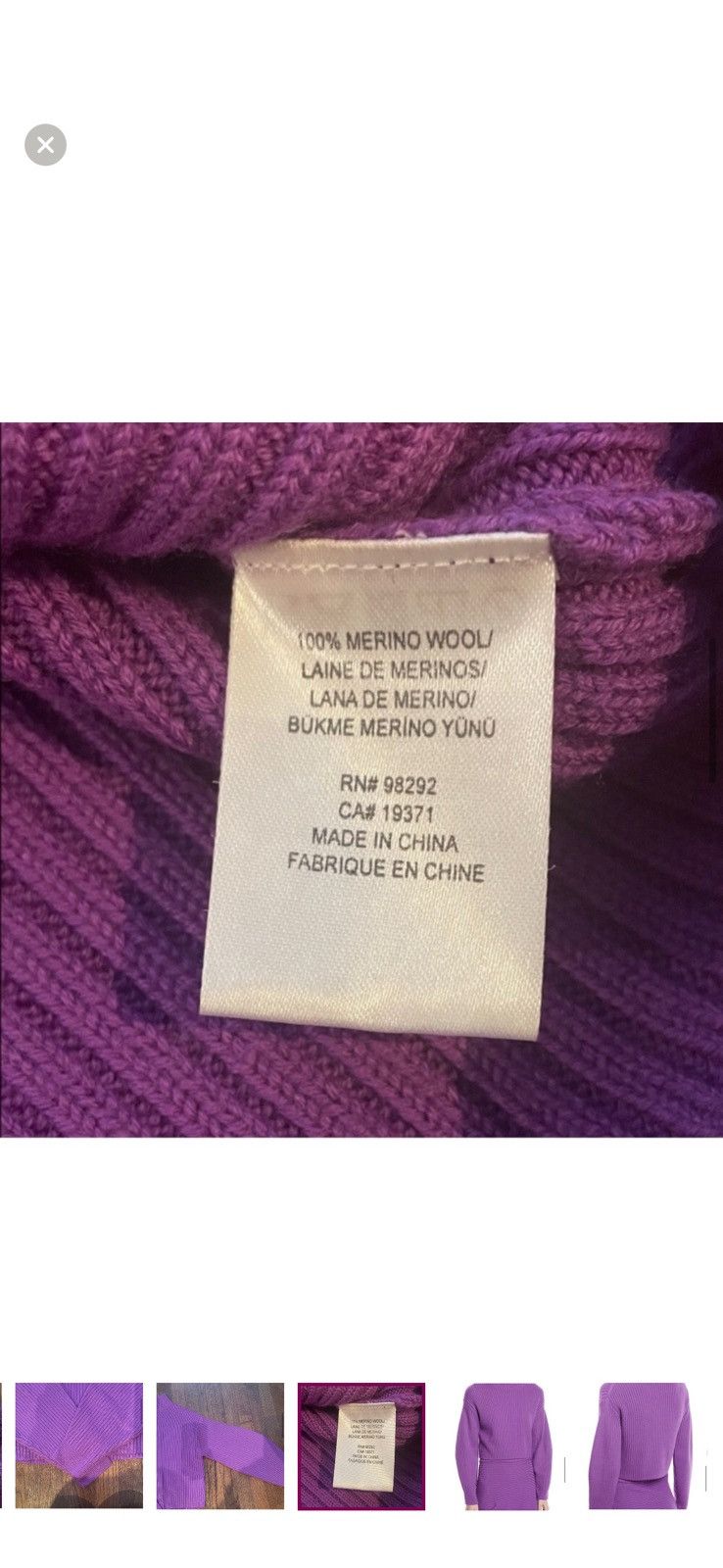 Tibi Ribbed Turtleneck Sweater Tibi Size S / US 4 / IT 40 - 6 Thumbnail