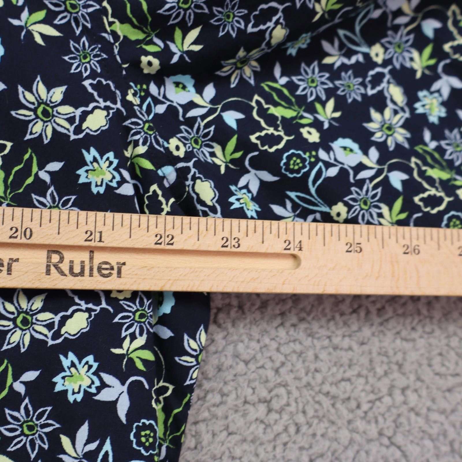 Structure Structure Button Shirt Men Large Blue Floral Pattern Vtg NWT Size US L / EU 52-54 / 3 - 6 Thumbnail