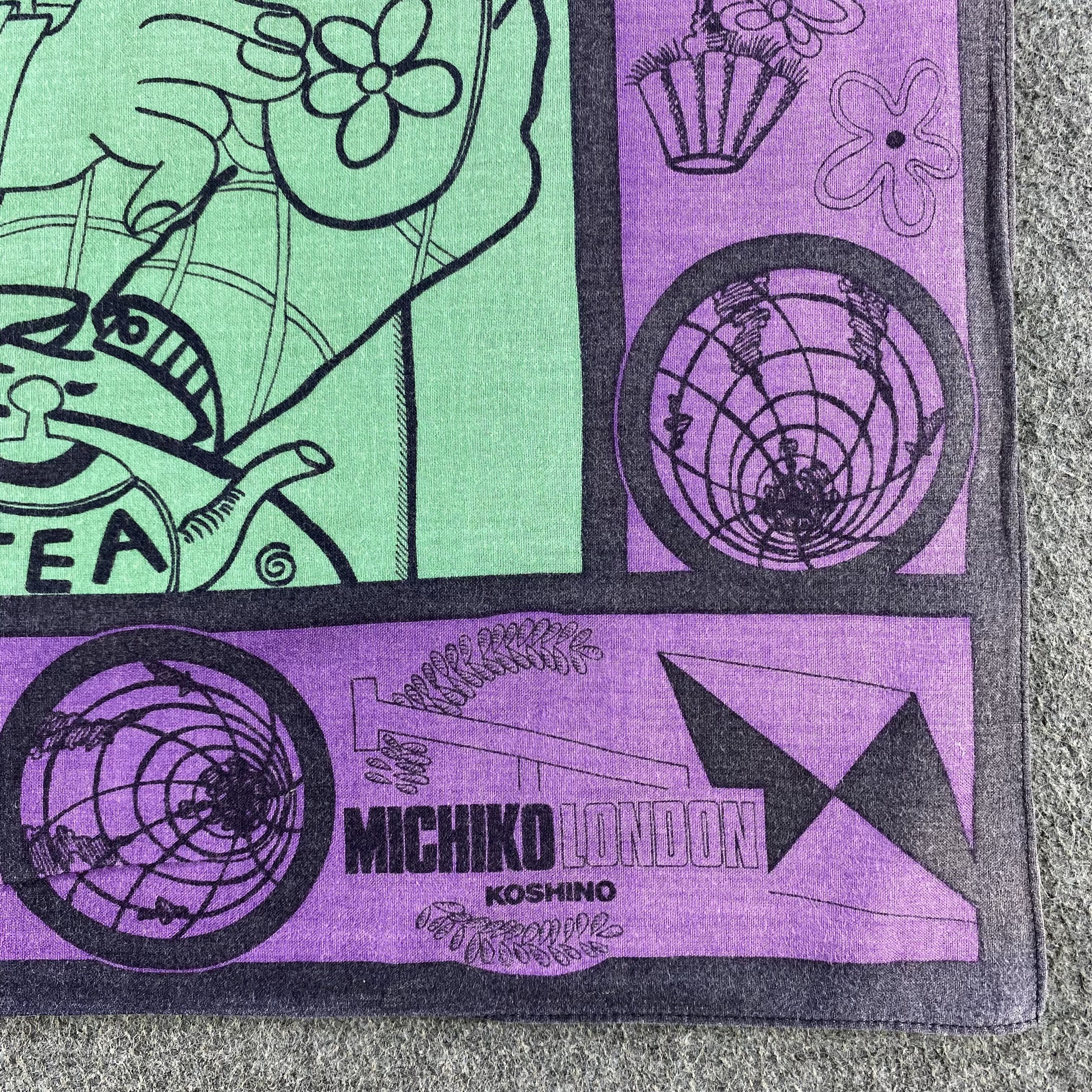 Michiko Koshino London Michiko Koshino Handkerchief/Neckerchief/Bandana HC804 Size ONE SIZE - 3 Thumbnail