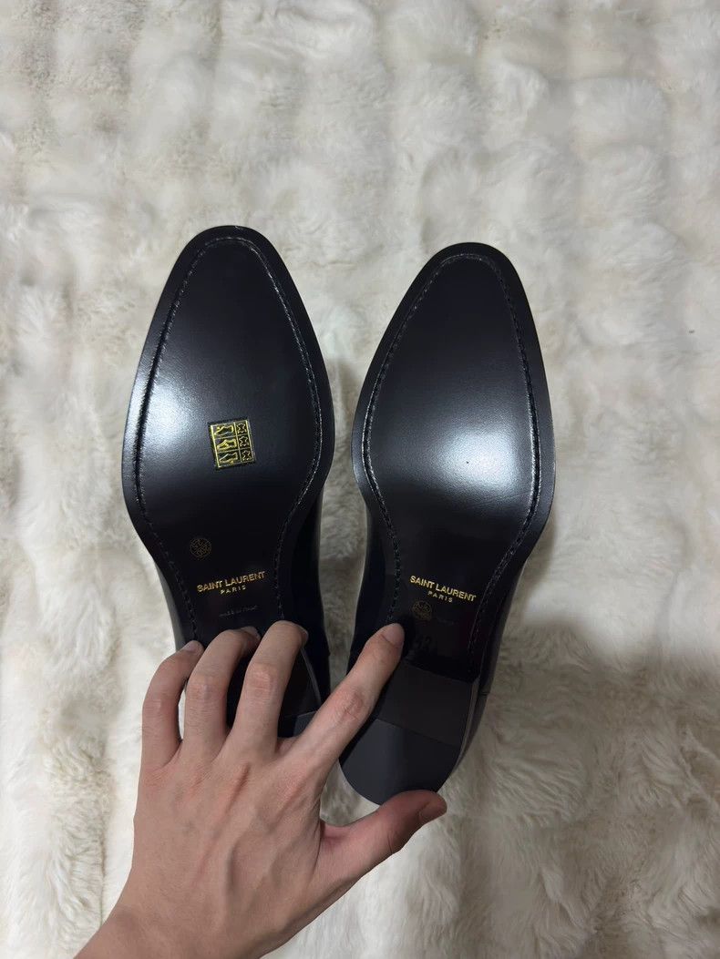 Saint Laurent Paris Saint laurent paris Chelsea boots in shiny leather boots 25 Size US 9.5 / EU 42-43 - 5 Thumbnail