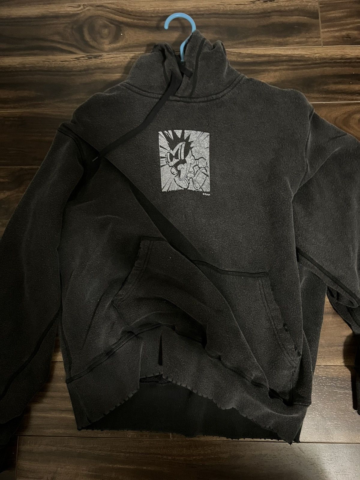 image of Eytys Black Lewis Hoodie, Men's (Size XL)
