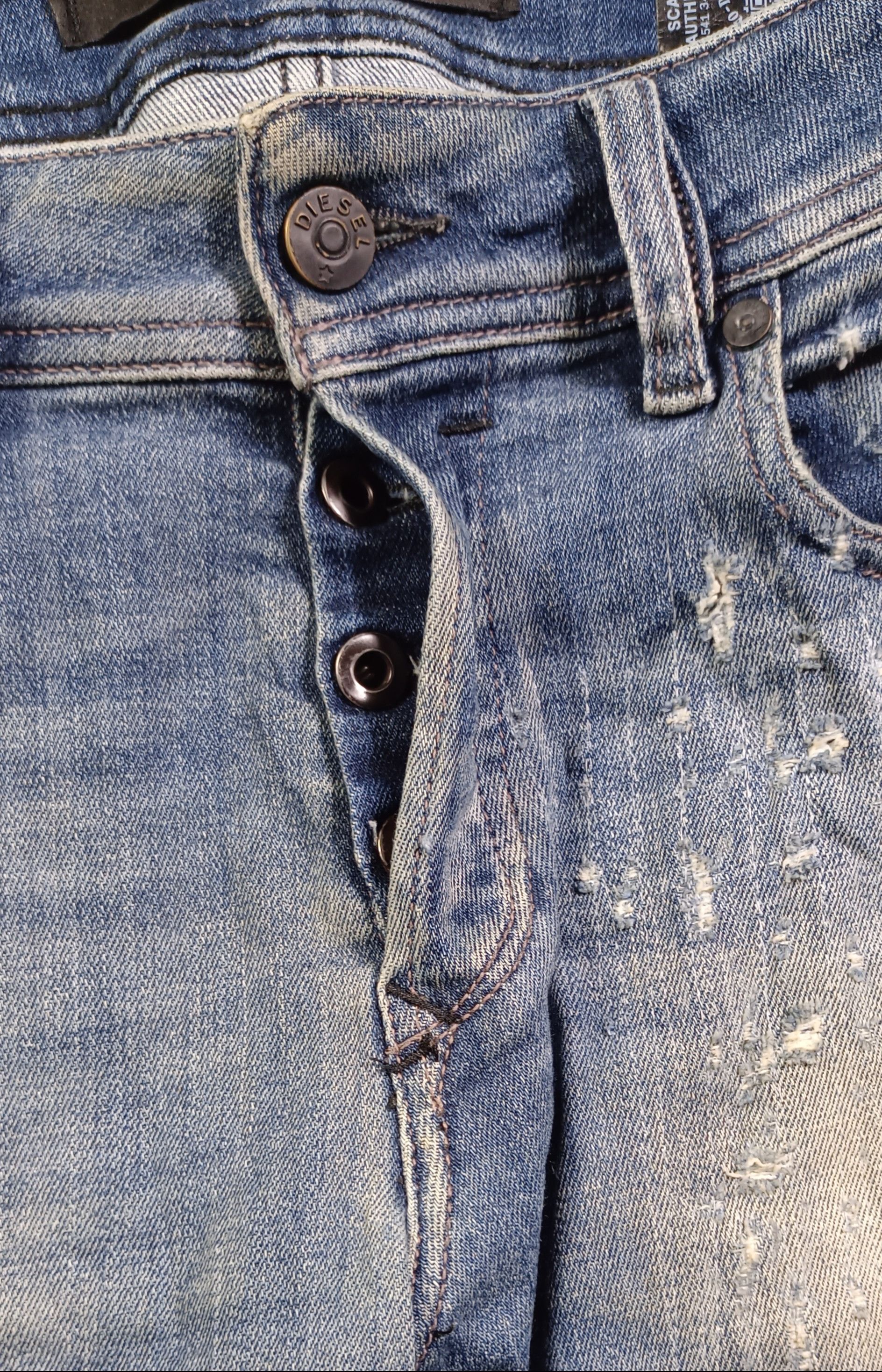 Diesel 🔥Diesel SLEENKER slim skinny 1978 Cowhide Leather Size US 30 / EU 46 - 10 Thumbnail
