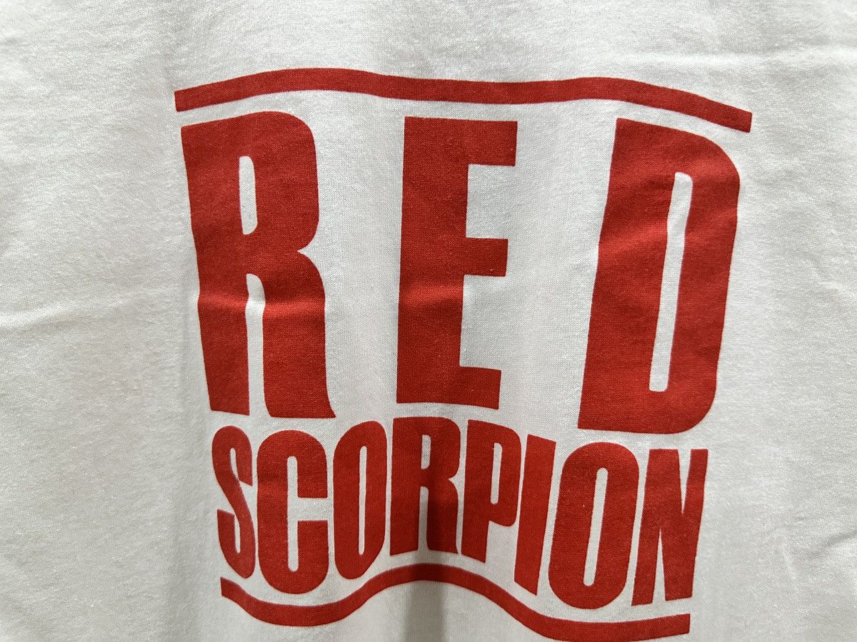 Vintage vintage 1988 RED SCORPION lundgren adventure promo t-shirts Size US XL / EU 56 / 4 - 5 Thumbnail