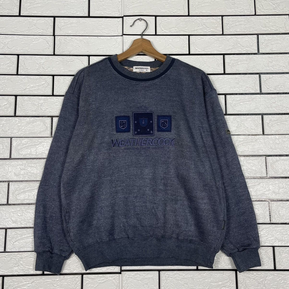 Japanese Brand Weathercock Big Logo Sweatshirt Size US S / EU 44-46 / 1 - 1 Thumbnail