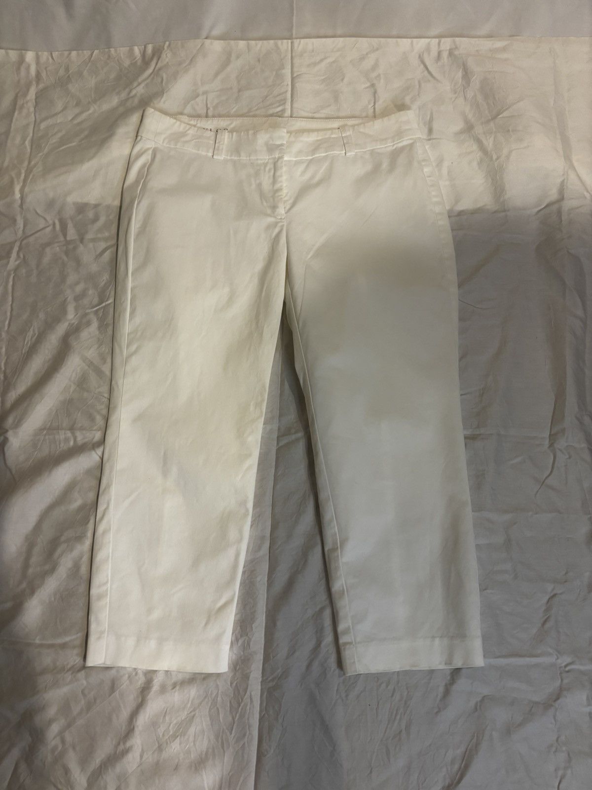 Ann Taylor White crop pants.op-615 Size 29" - 1 Thumbnail