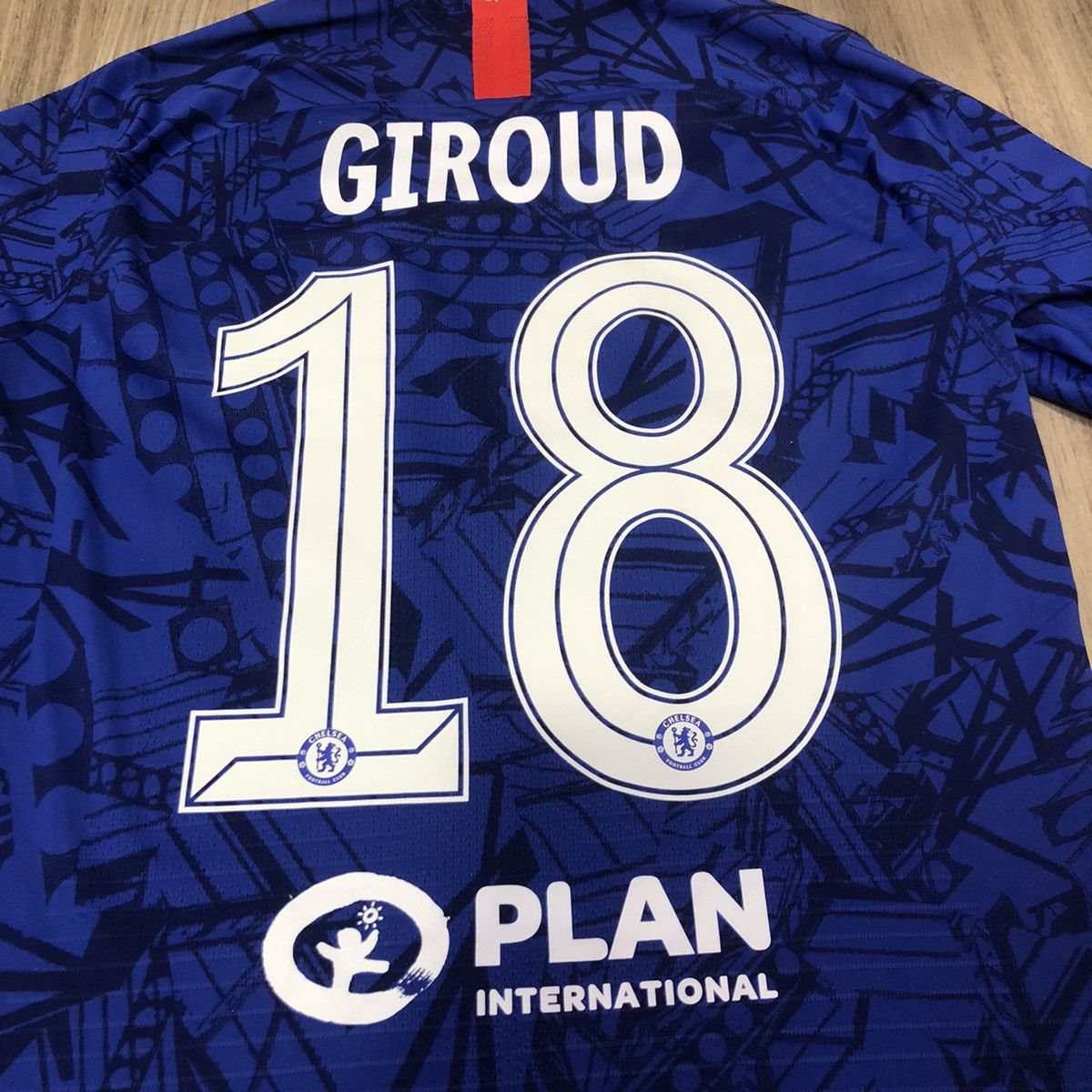 Nike Chelsea 19/20 player issue home shirt #18 Giroud Size US S / EU 44-46 / 1 - 4 Thumbnail