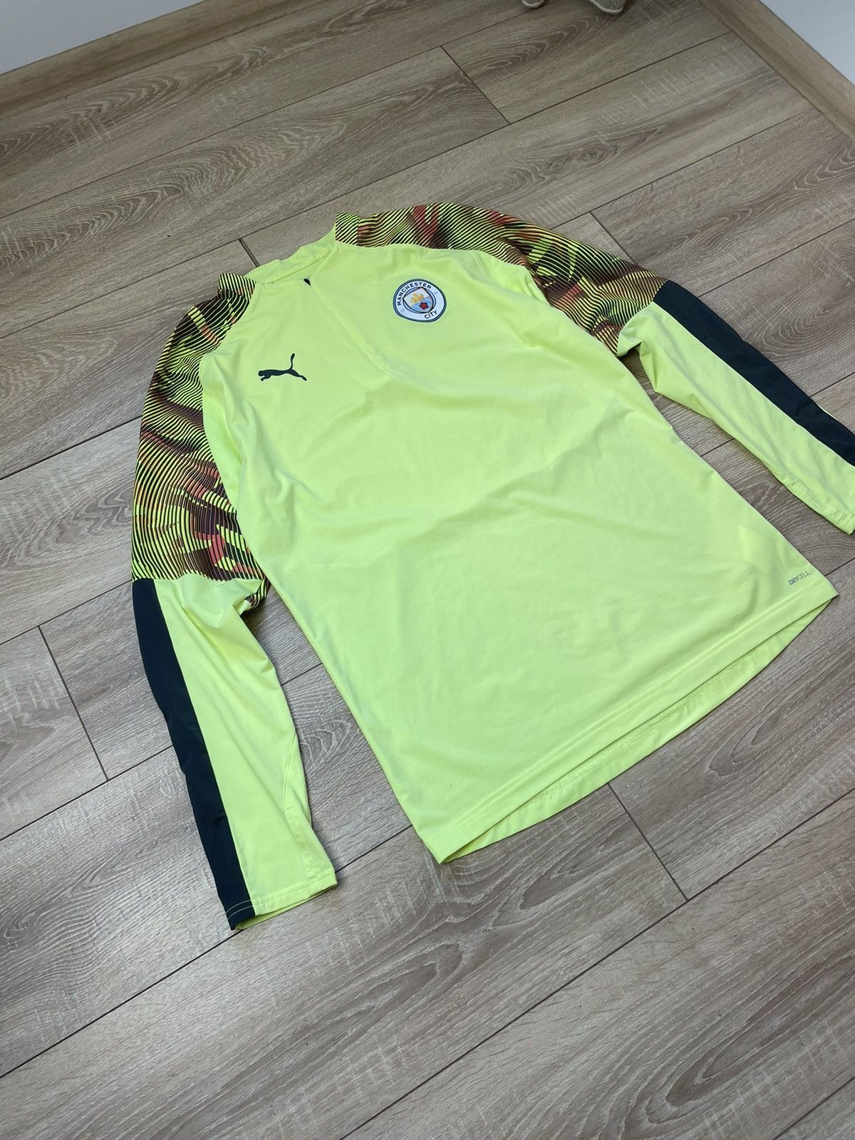 Puma 2019-20 Manchester City Puma 1/4 Zip Training Jacket Size L Size US L / EU 52-54 / 3 - 2 Thumbnail