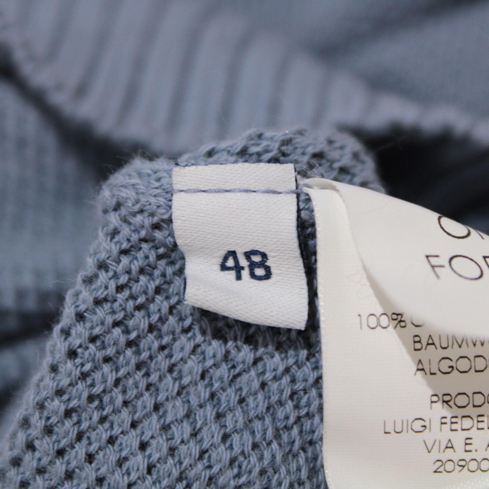 Fedeli Fedeli Sweater Size US S in Blue Size US S / EU 44-46 / 1 - 4 Thumbnail