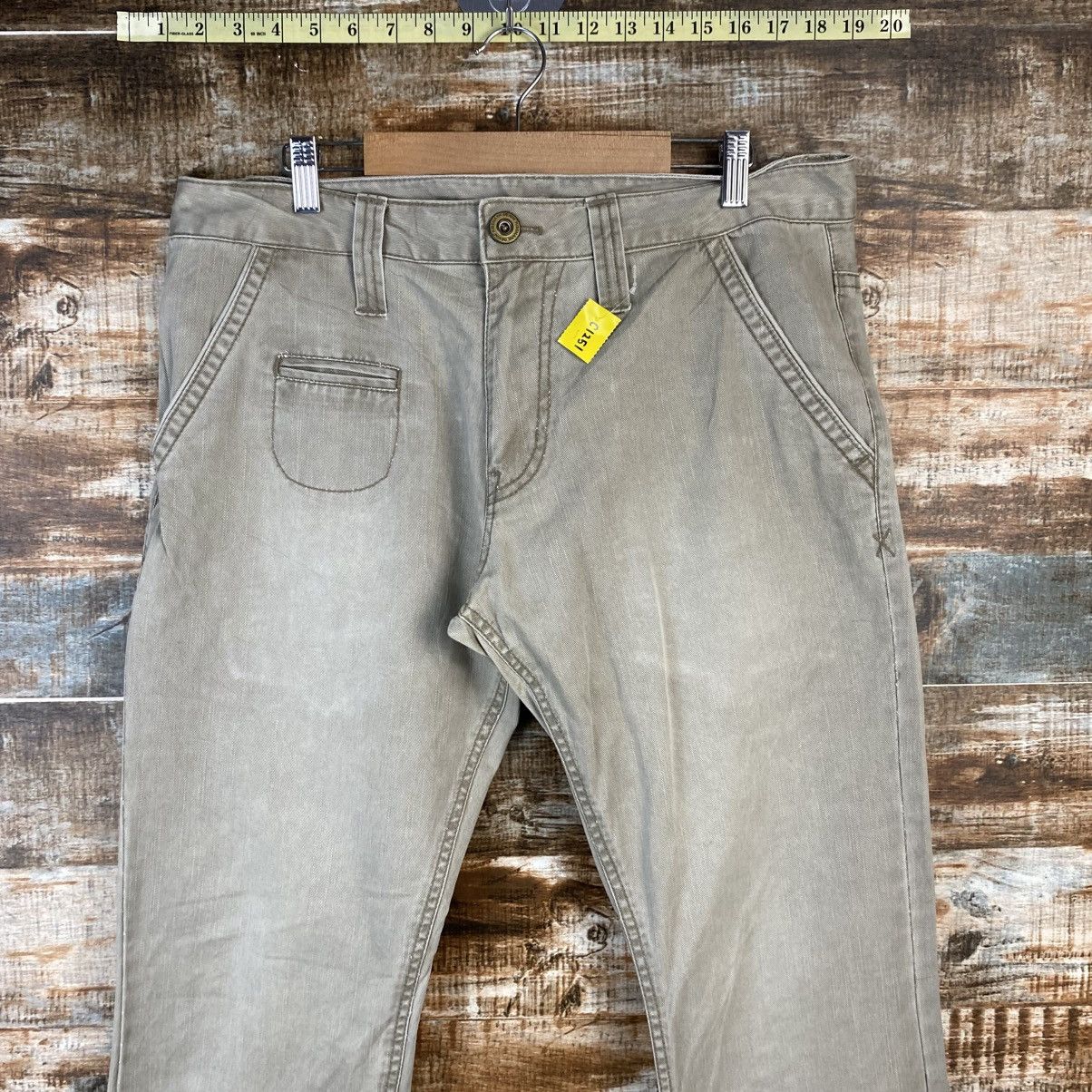 Japanese Brand DL Kiss Mart Beige Casual Pants #C1251 Size US 33 - 4 Thumbnail