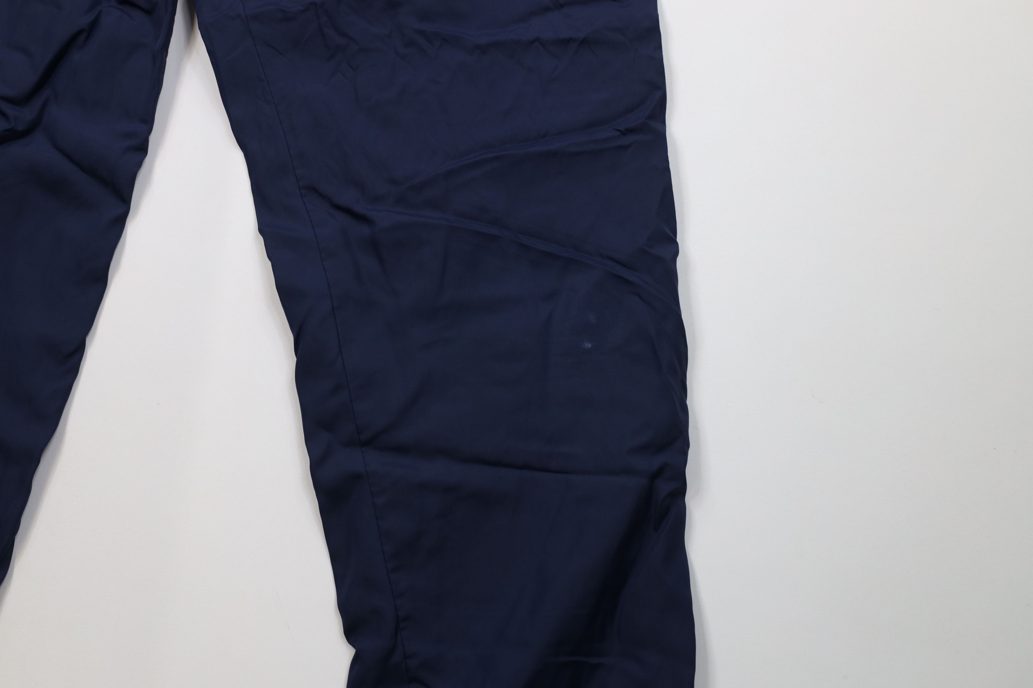 Reebok Vintage 90s Reebok Spell Out Lined Windbreaker Pants Blue Size US 36 / EU 52 - 5 Thumbnail