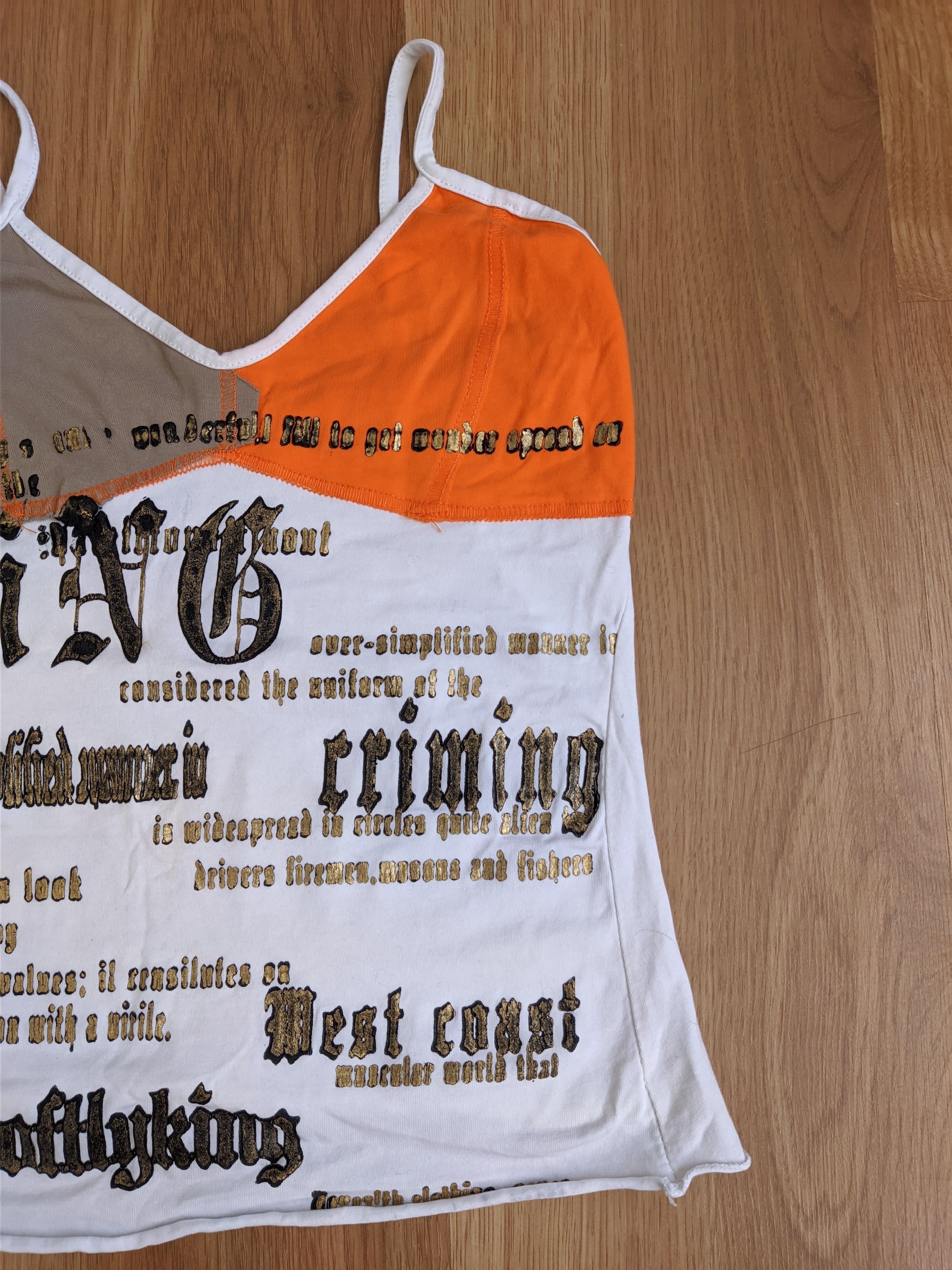 Hysteric Glamour Vintage tank top japanese y2k jean paul galtier style Size M / US 6-8 / IT 42-44 - 5 Thumbnail