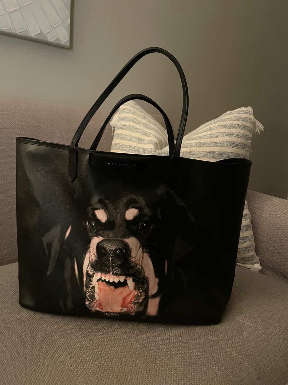 Givenchy Givenchy Rottweiler Tote Bag Purse With Pouch Size ONE SIZE - 3 Thumbnail