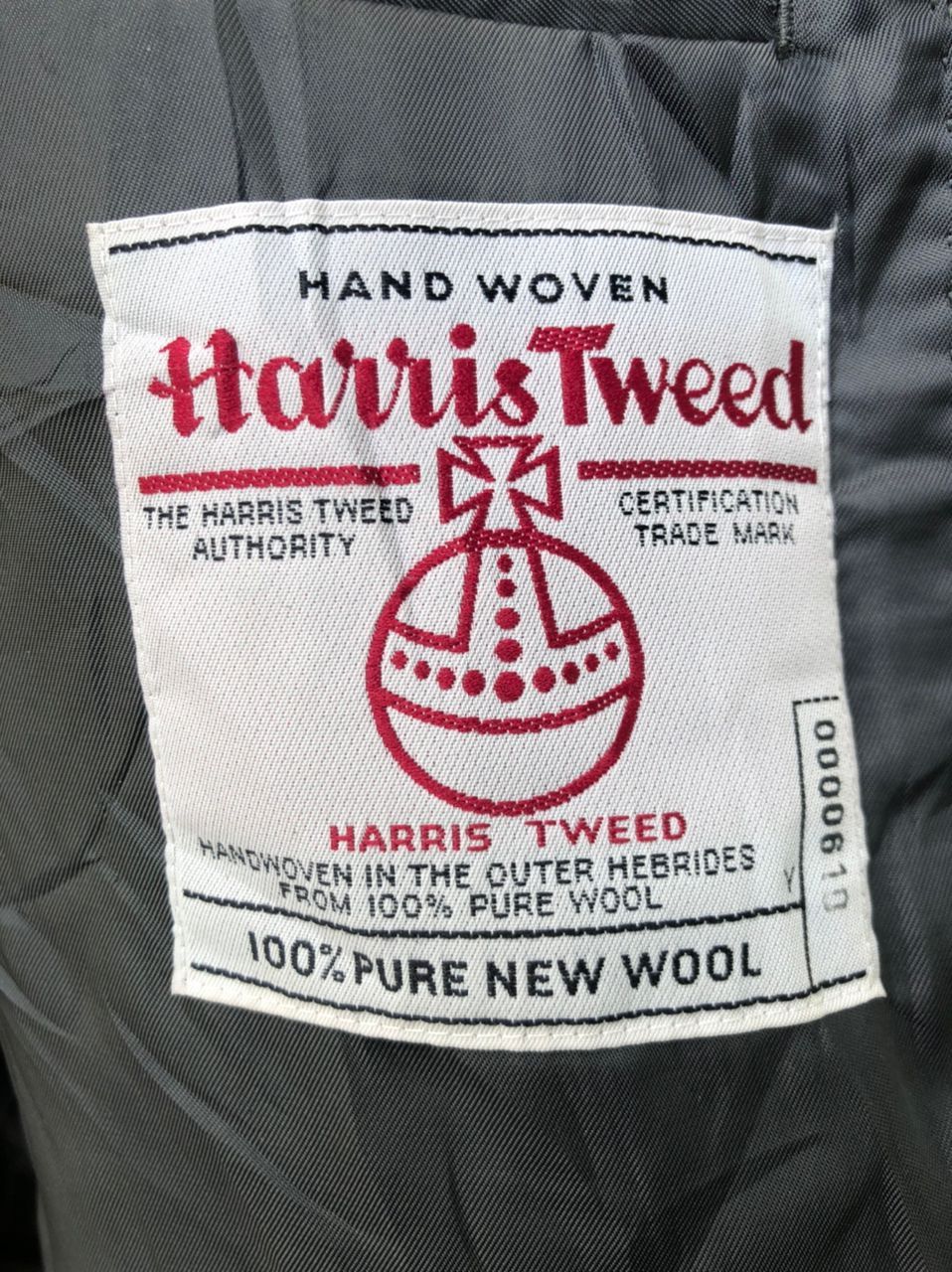 Harris Tweed × Vintage Vintage Harris Tweed Wool Blazer Jacket Size US L / EU 52-54 / 3 - 3 Thumbnail