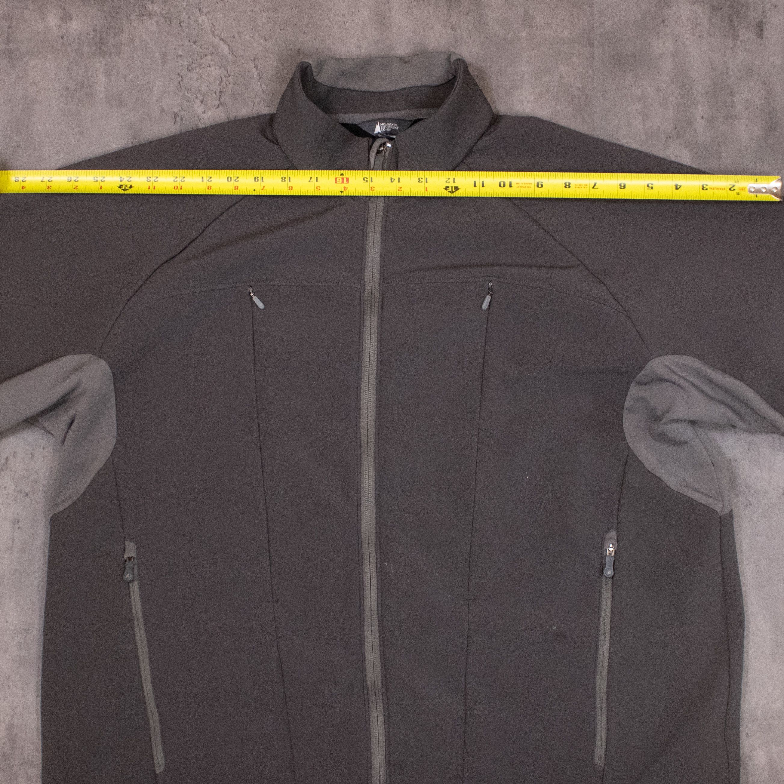 Mountain Equipment Company Y2K 2000's Mountain Equipment Co-op Grey Softshell Jacket Size US XL / EU 56 / 4 - 11 Thumbnail