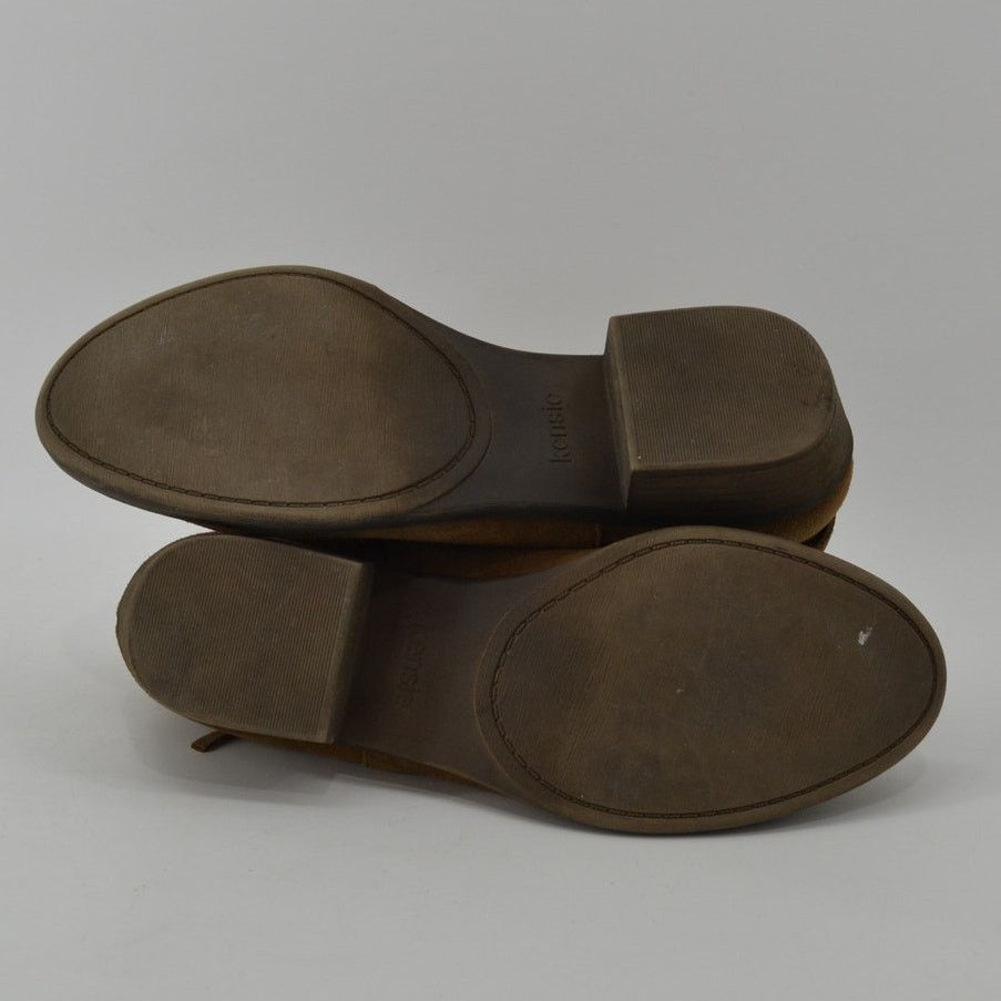 Other Kensie Glence Booties Sz 9 Leather Tassle Brown Suede Ankle Size US 9 / IT 39 - 8 Thumbnail