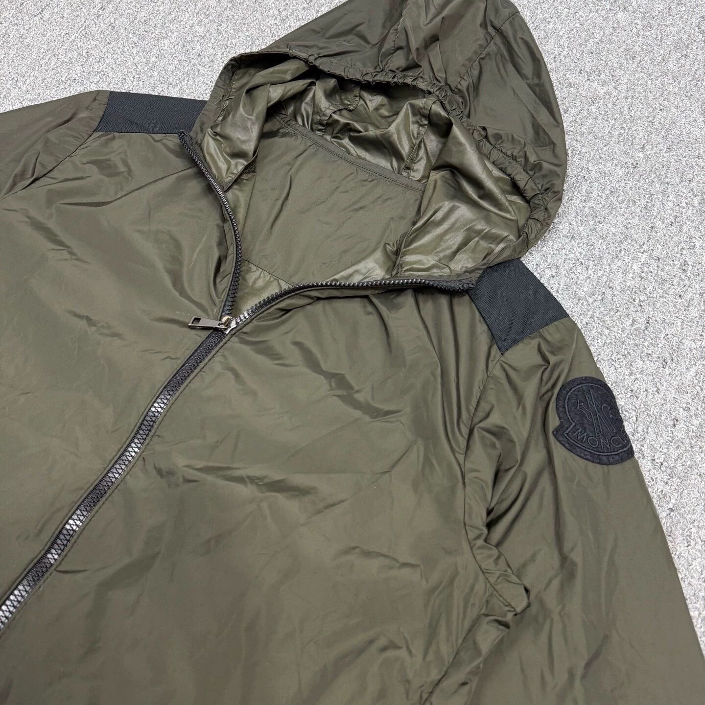 Moncler Moncler Green Nylon Jacket 0 99 New Size US XS / EU 42 / 0 - 3 Thumbnail