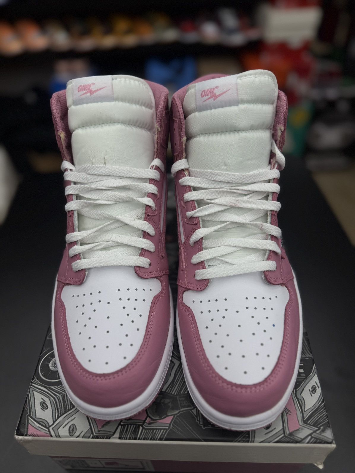Designer OMI In Hellcat Sneakers Pink Size 13US Size US 13 / EU 46 - 5 Thumbnail