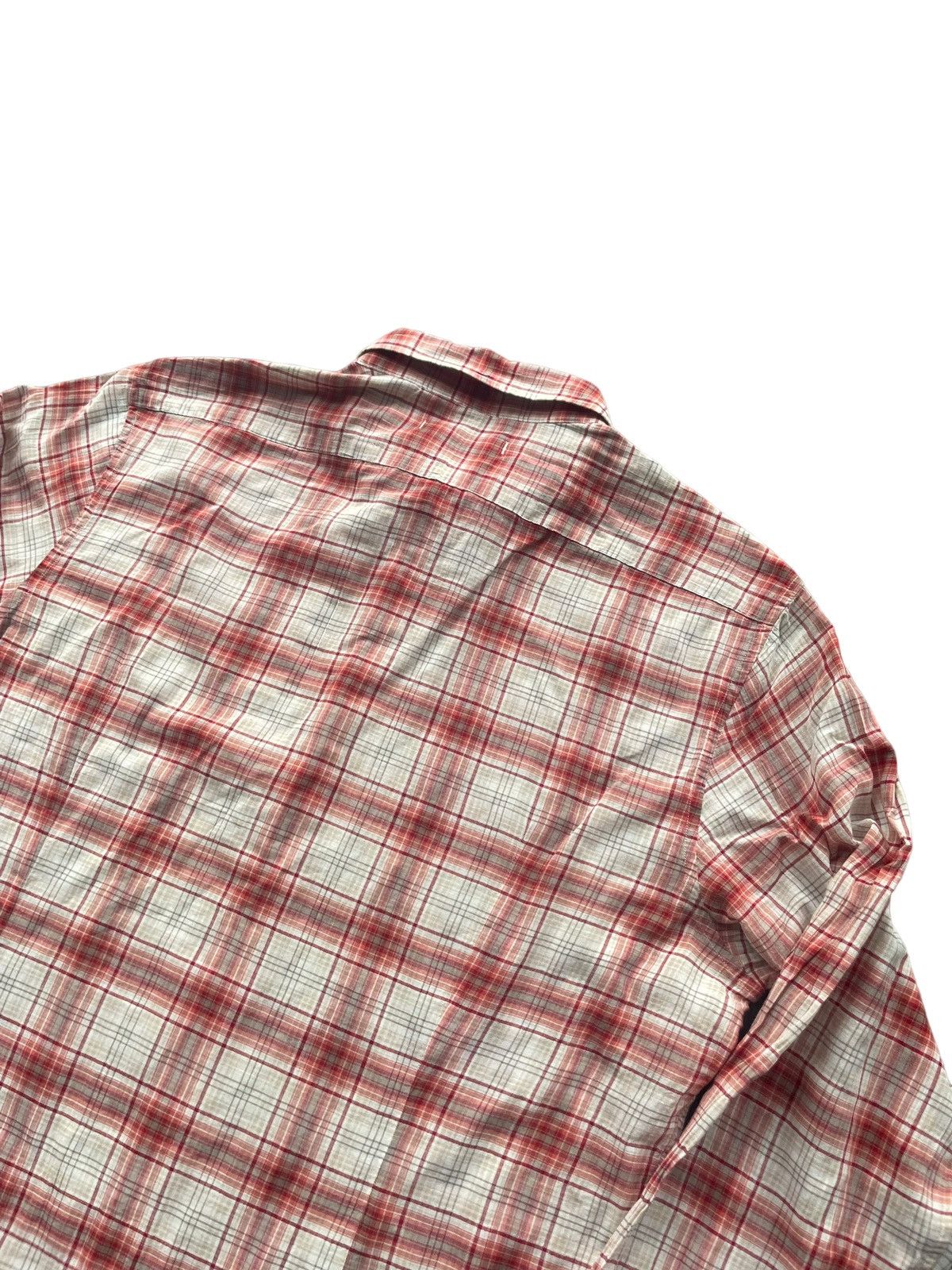 Designer John Varvatos Checkered Shirt Size US XL / EU 56 / 4 - 7 Thumbnail