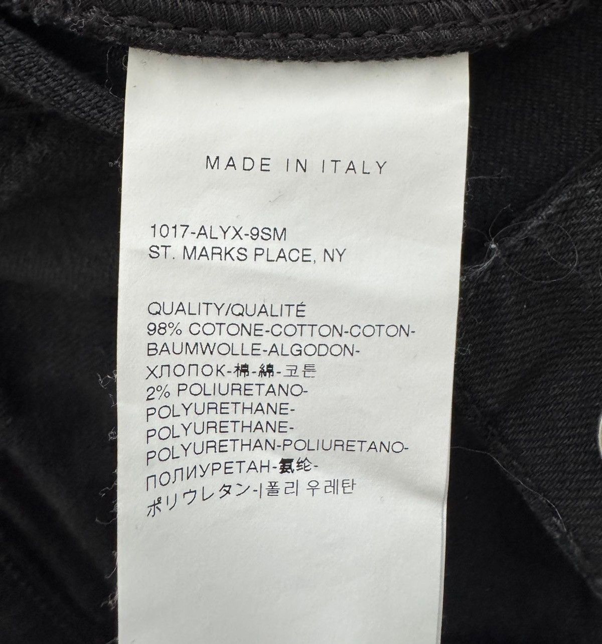 1017 ALYX 9SM 1017 ALYX 9SM Slim Jeans Size US 32 / EU 48 - 5 Thumbnail
