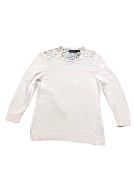 Ralph Lauren Vintage Ralph Lauren White Classic Fit Sweater Size M Size M / US 6-8 / IT 42-44 - 1 Thumbnail