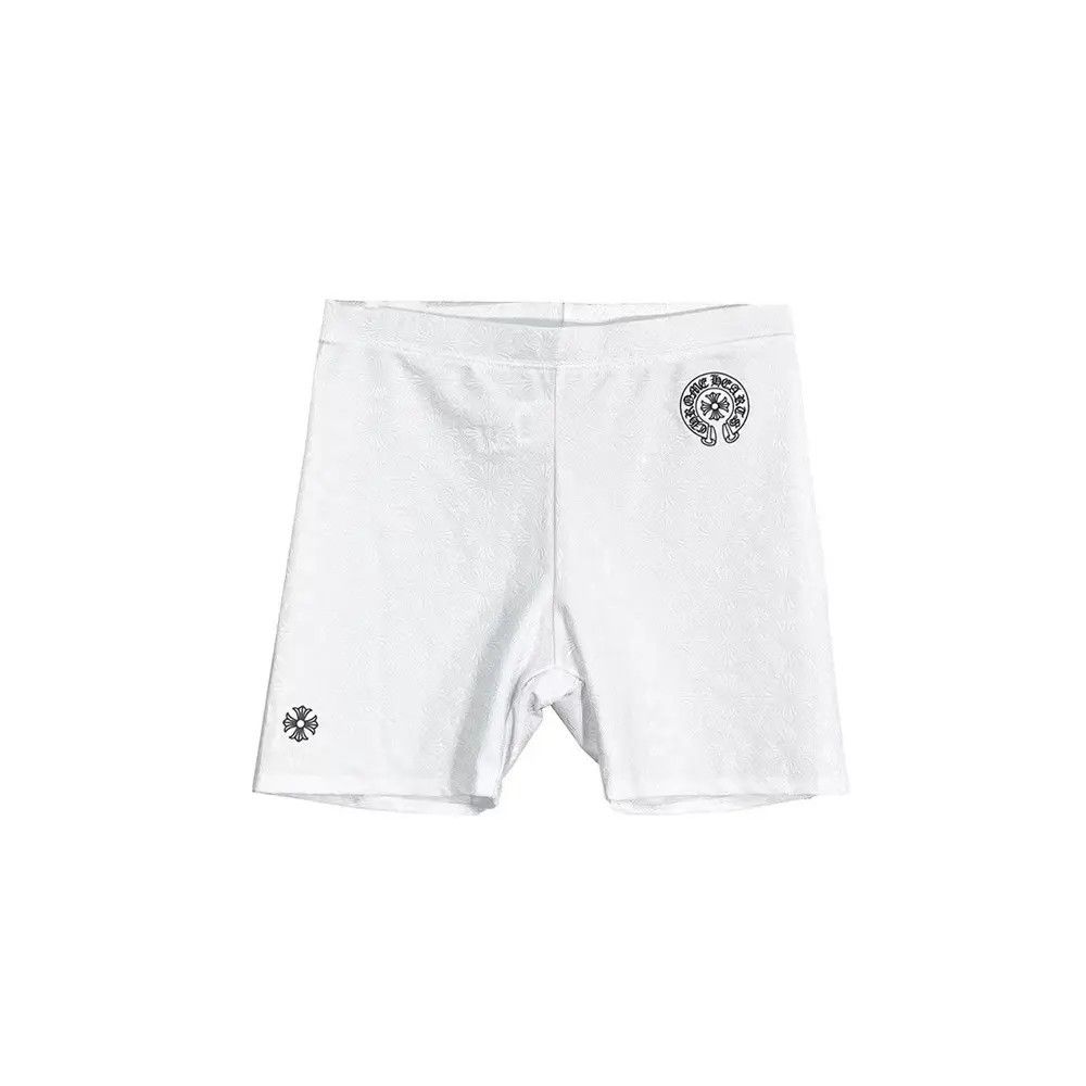 Chrome Hearts Chrome Hearts Pattern Cross Shorts WHITE Size US 34 / EU 50 - 1 Thumbnail