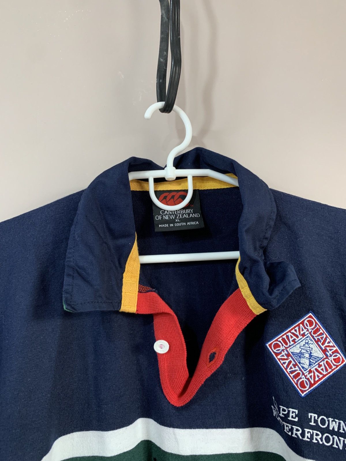 Canterbury of New Zealand × Vintage South Africa Vintage Rugby Union Shirt Canterbury Retro XL Size US XL / EU 56 / 4 - 9 Thumbnail