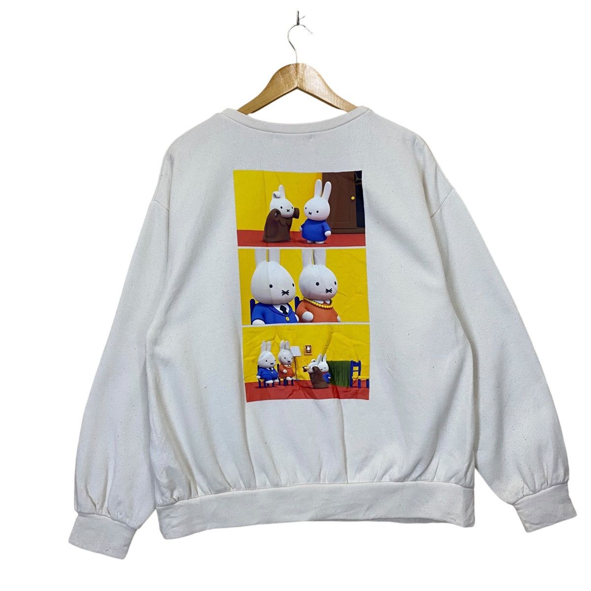 Anime × Japanese Brand MIFFY AND FRIEND BIG LOGO CREWNECK SWEATSHIRT Size US M / EU 48-50 / 2 - 1 Thumbnail