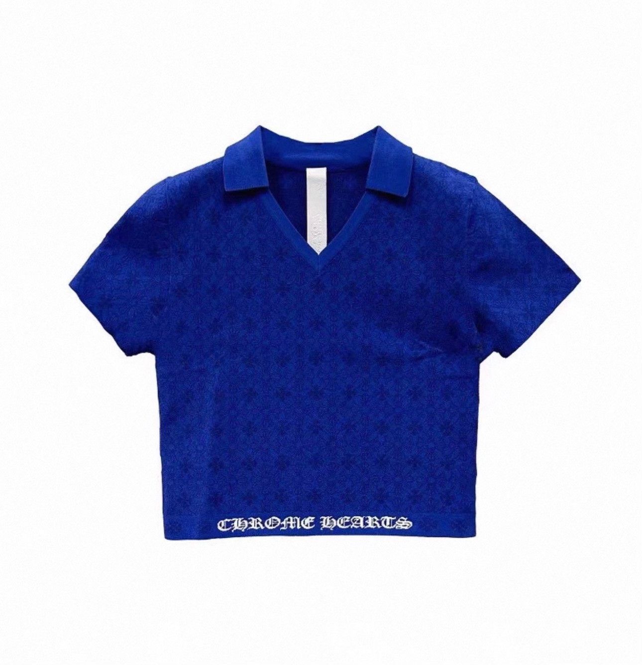 Chrome Hearts Chrome Hearts Blue T-Shirt M Women Size M / US 6-8 / IT 42-44 - 1 Thumbnail