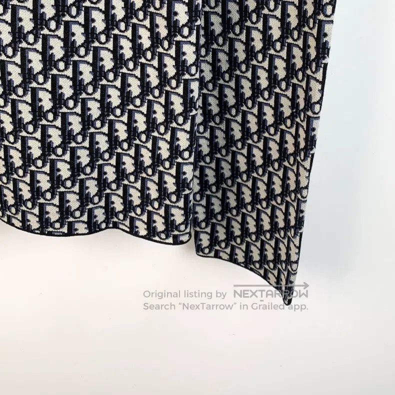Dior Dior Blue logo jacquard full print cotton lapel single-bre Size US M / EU 48-50 / 2 - 4 Thumbnail