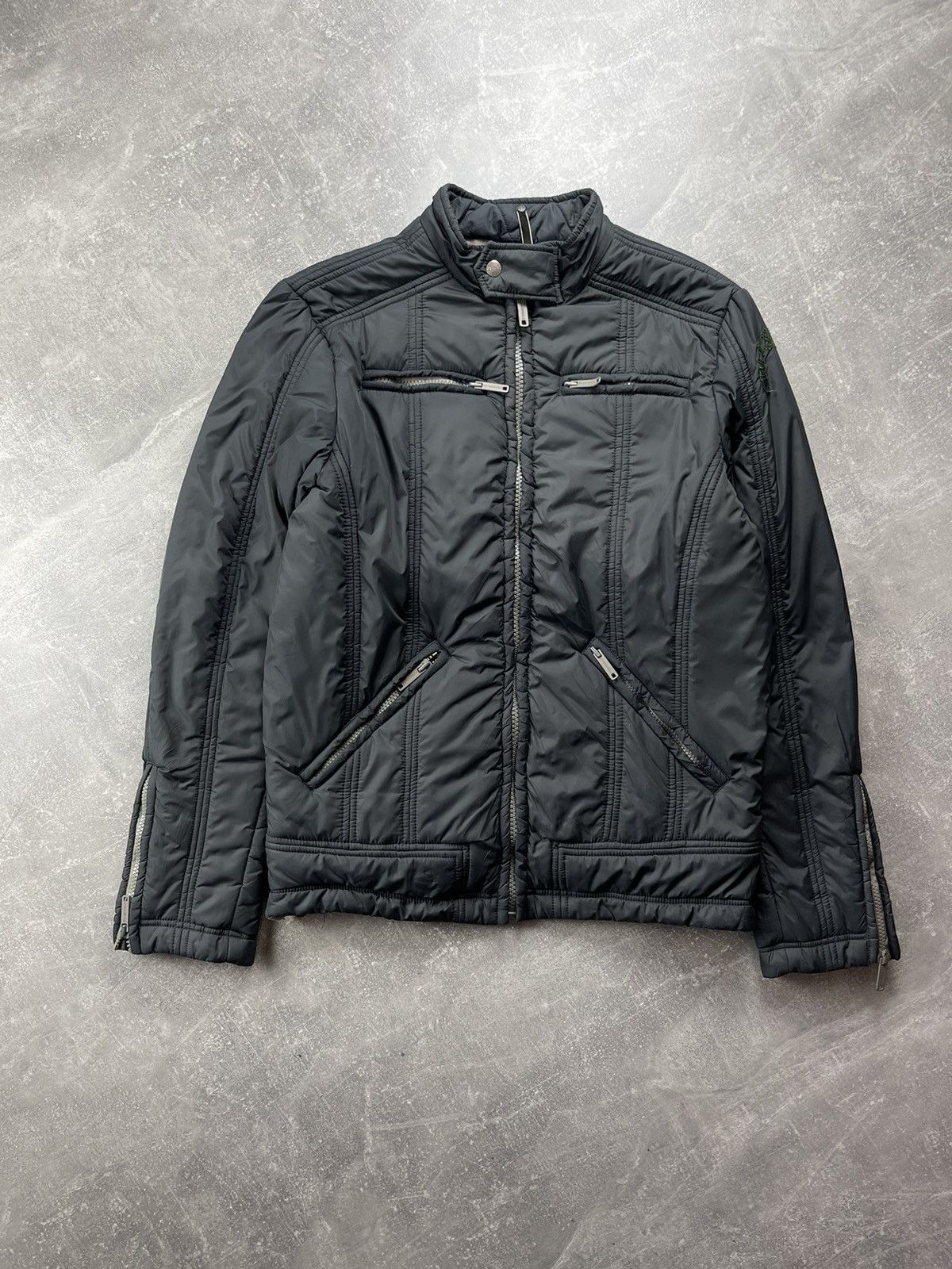Diesel Diesel Padded Nylon Minimalist MultiPockets Jacket Black Size US M / EU 48-50 / 2 - 3 Thumbnail