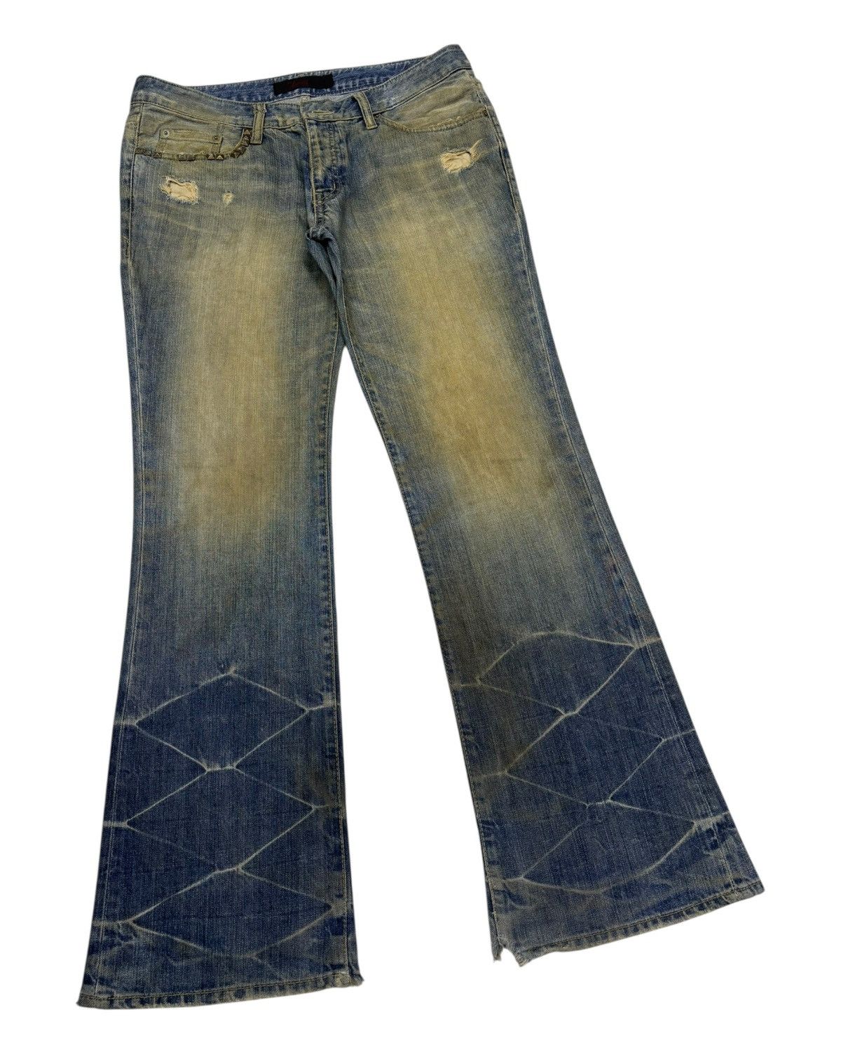 Hysteric Glamour Flare Studded Jeans Hysteric Glamour Style By Daisy Jeans Size US 34 / EU 50 - 3 Thumbnail