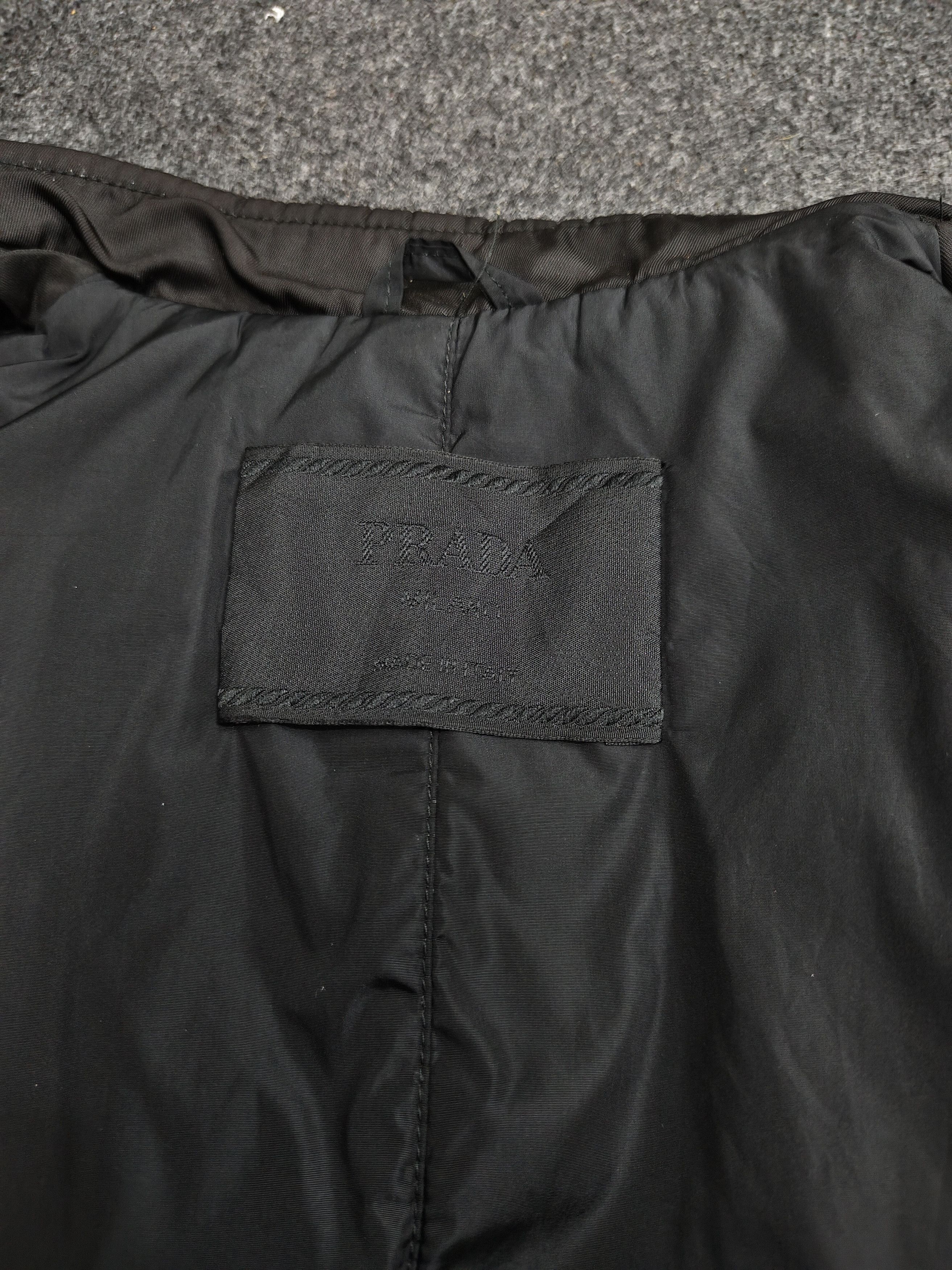 Prada 00s PRADA- Leather Shoulder Coat Archive Minimal Techwear Size M / US 6-8 / IT 42-44 - 8 Thumbnail