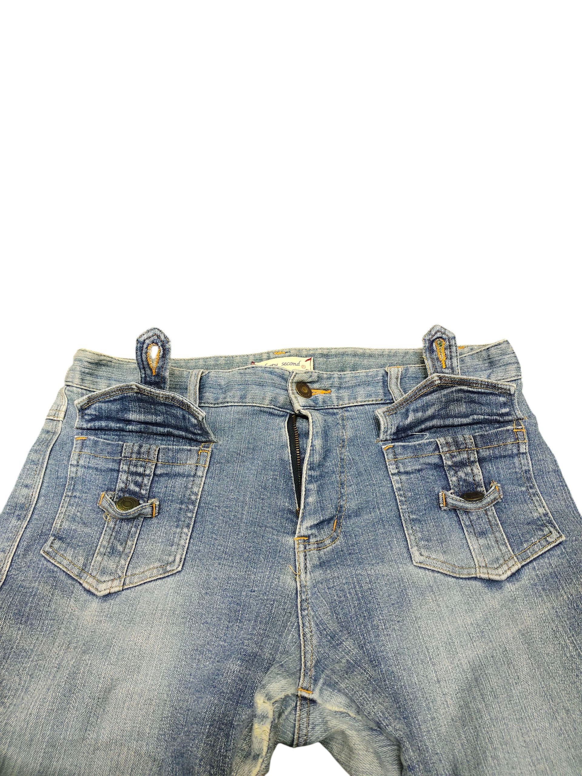 If Six Was Nine Flare Jeans Forty Second Japan Distress Denim Bootcut Size US 30 / EU 46 - 12 Thumbnail