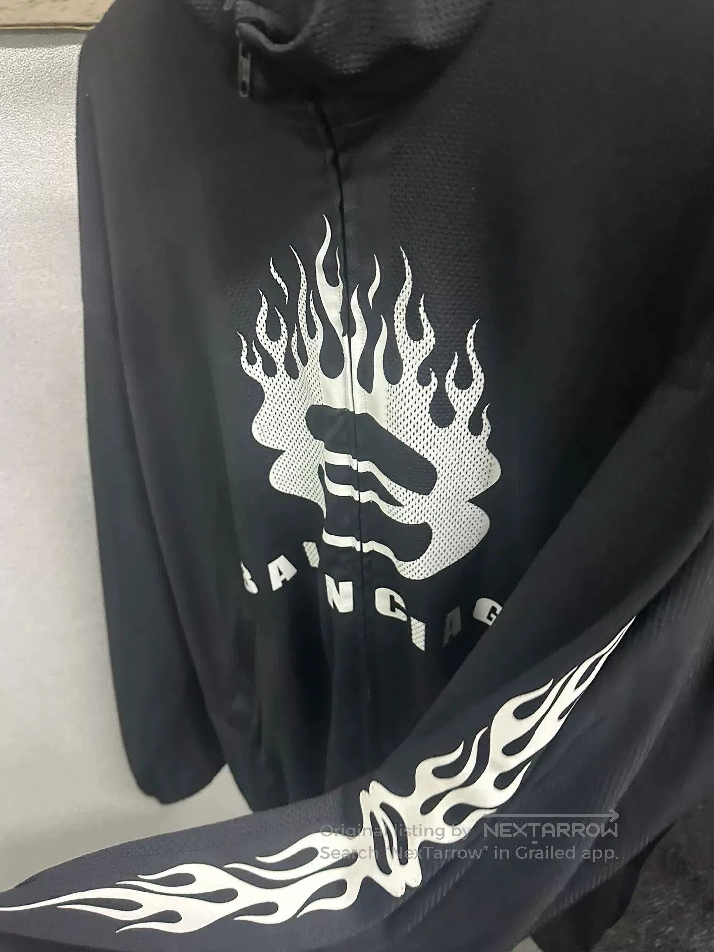 Balenciaga Balenciaga Flame Mesh Jacket. Size US M / EU 48-50 / 2 - 2 Thumbnail