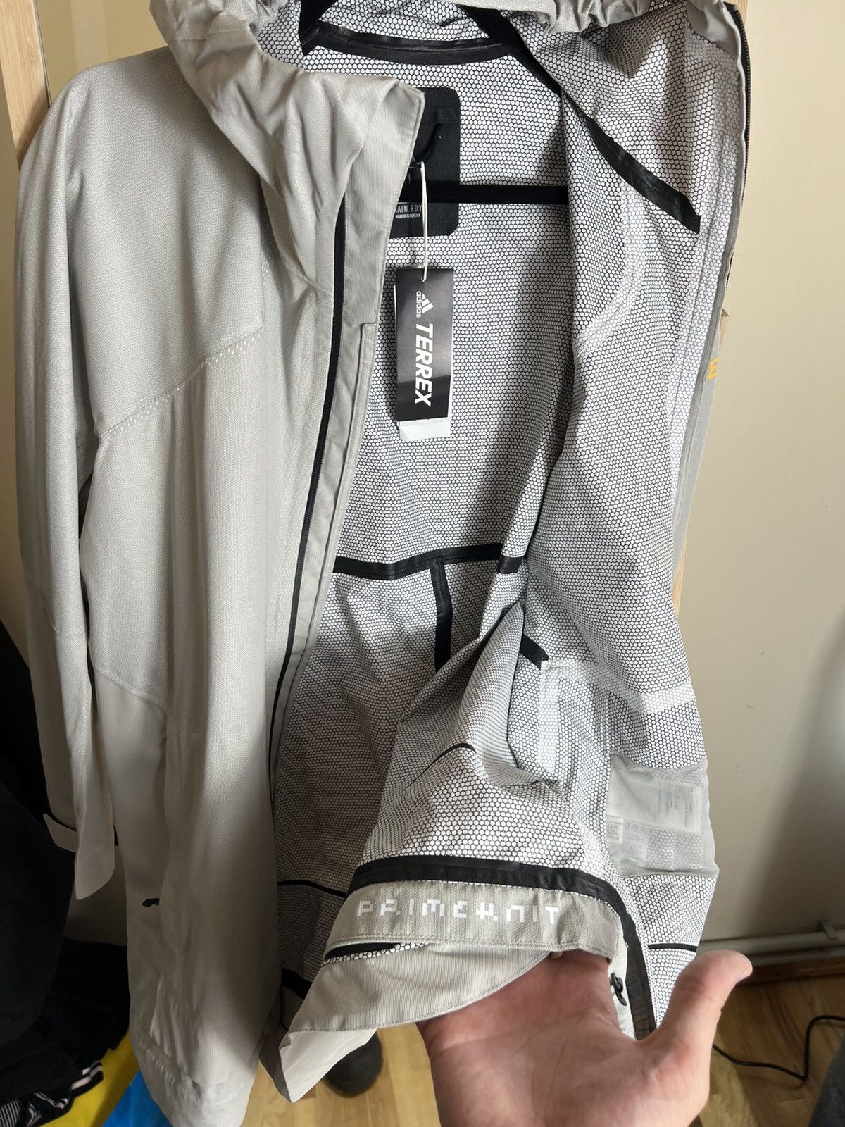 Adidas Adidas Wmns XL Jacket Terrex Rain Rdy Windbreaker Zip Y2K Size XL / US 12-14 / IT 48-50 - 9 Thumbnail