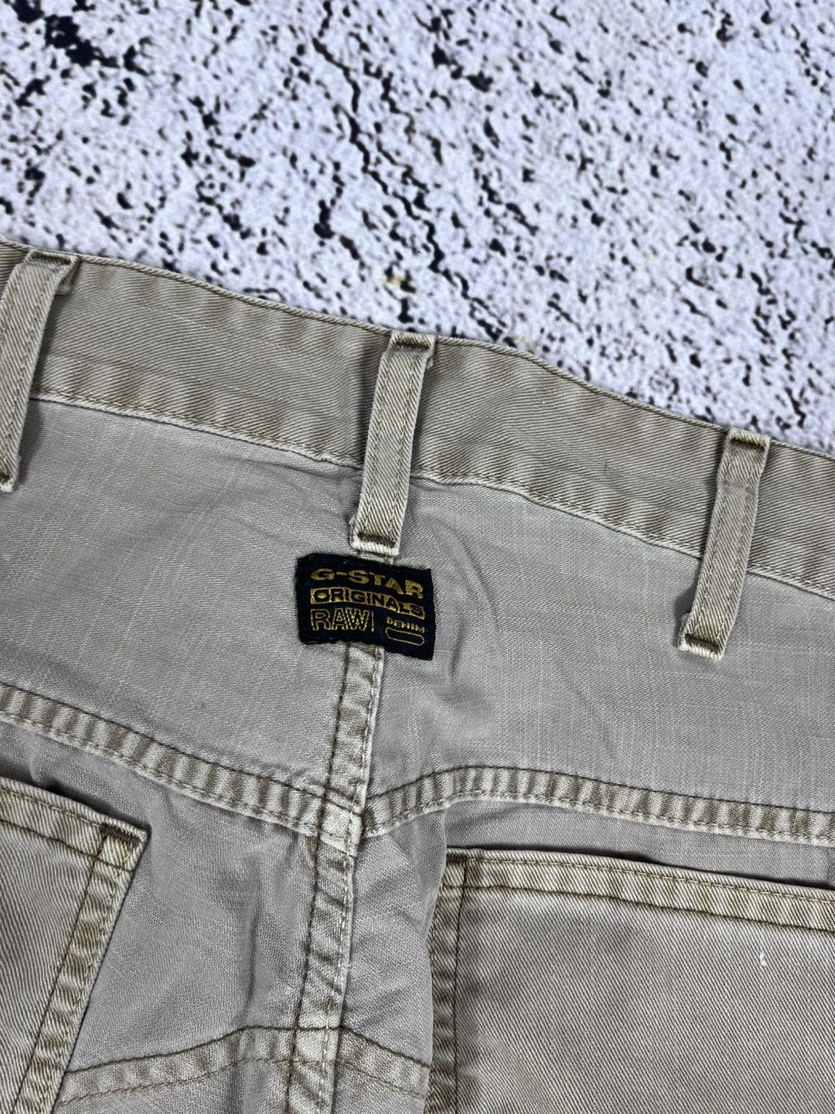 G-Star Vintage G-STAR Double Knee Arc Pants Spiral Baggy Goth RAW Size US 33 - 8 Thumbnail